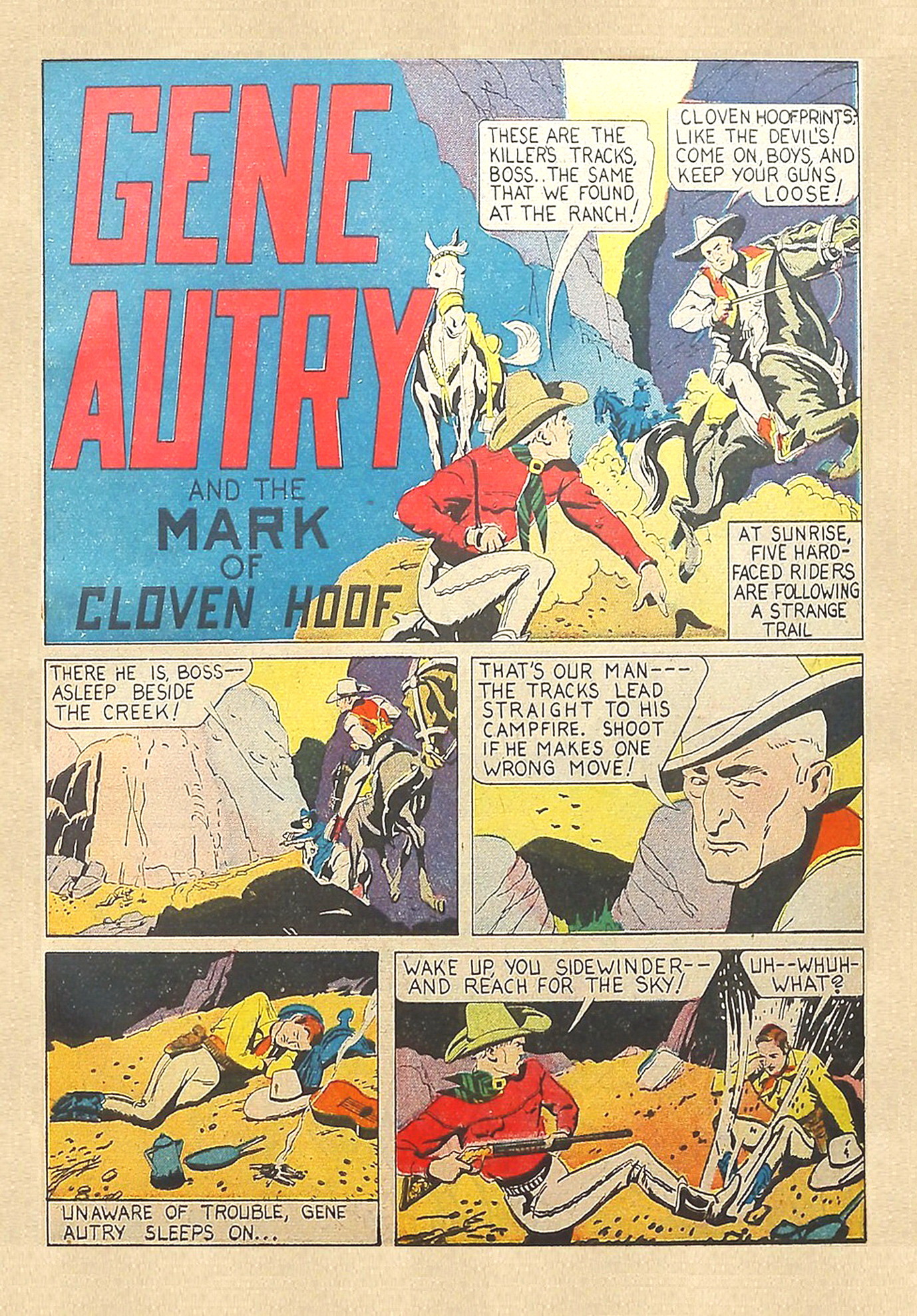 Read online Gene Autry Comics comic -  Issue #1 - 3