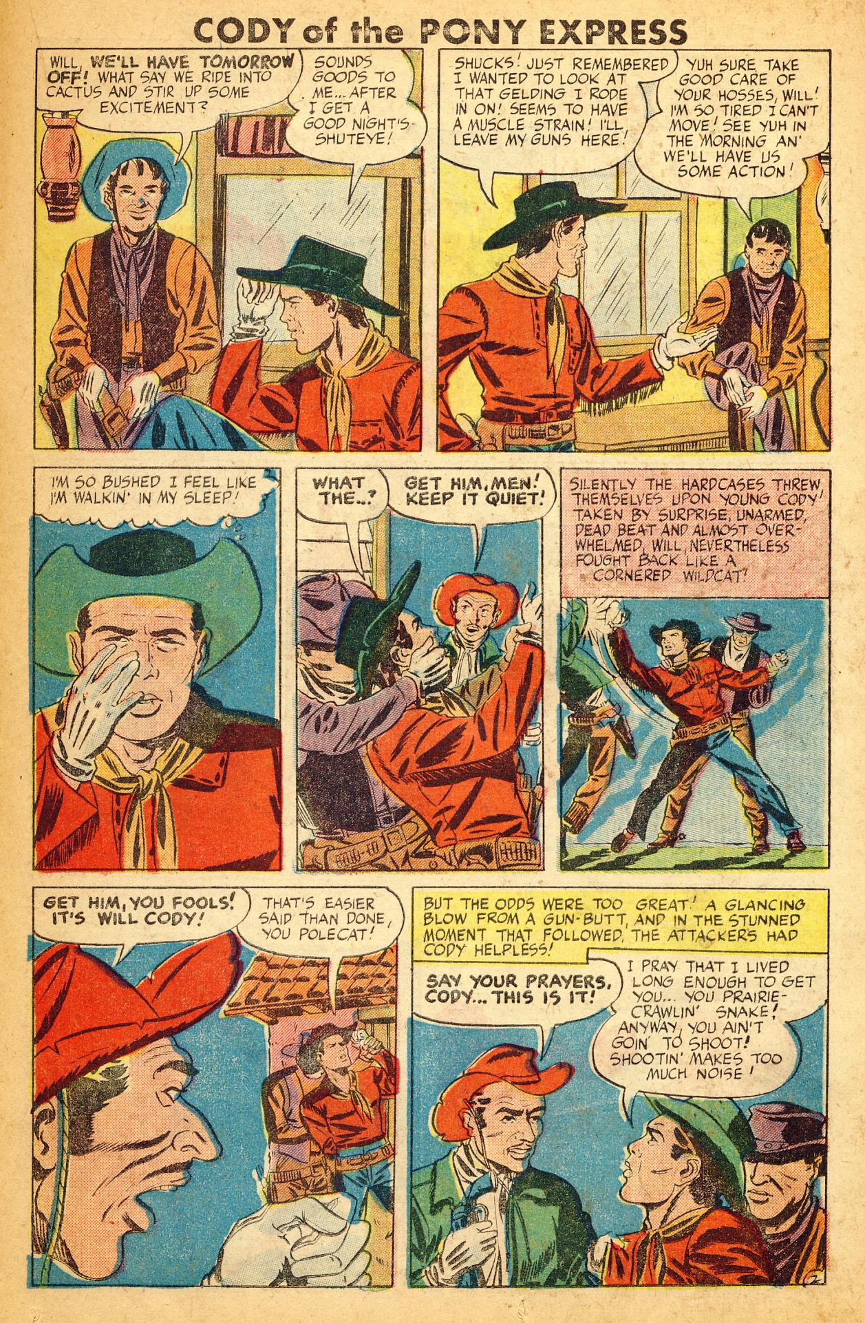Read online Cody of the Pony Express comic -  Issue # Full - 23