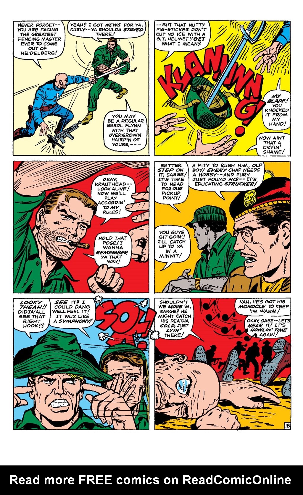 Read online Sgt. Fury Epic Collection: The Howling Commandos comic -  Issue #Sgt. Fury Epic Collection Berlin Breakout (Part 1) - 65
