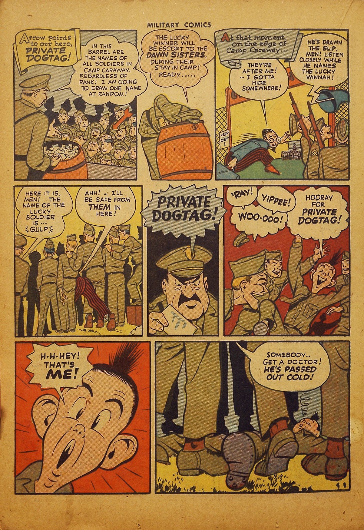 Read online Military Comics comic -  Issue #29 - 32