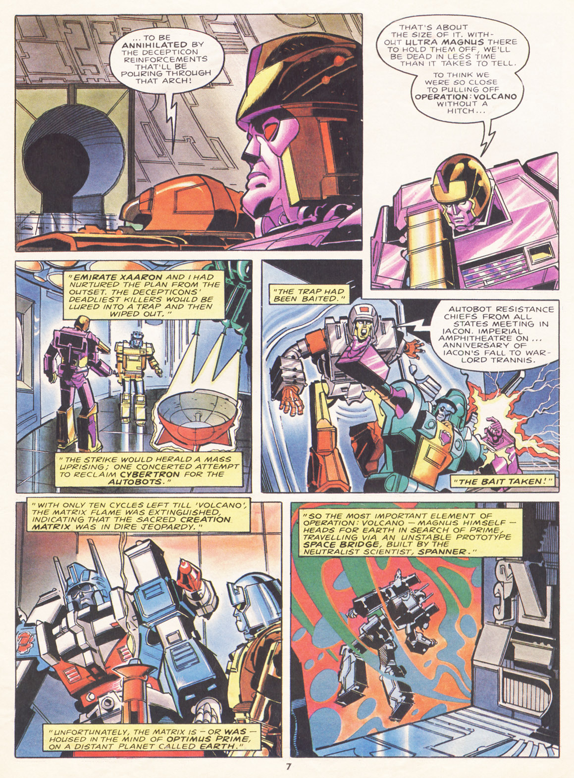 Read online The Transformers (UK) comic -  Issue #82 - 7