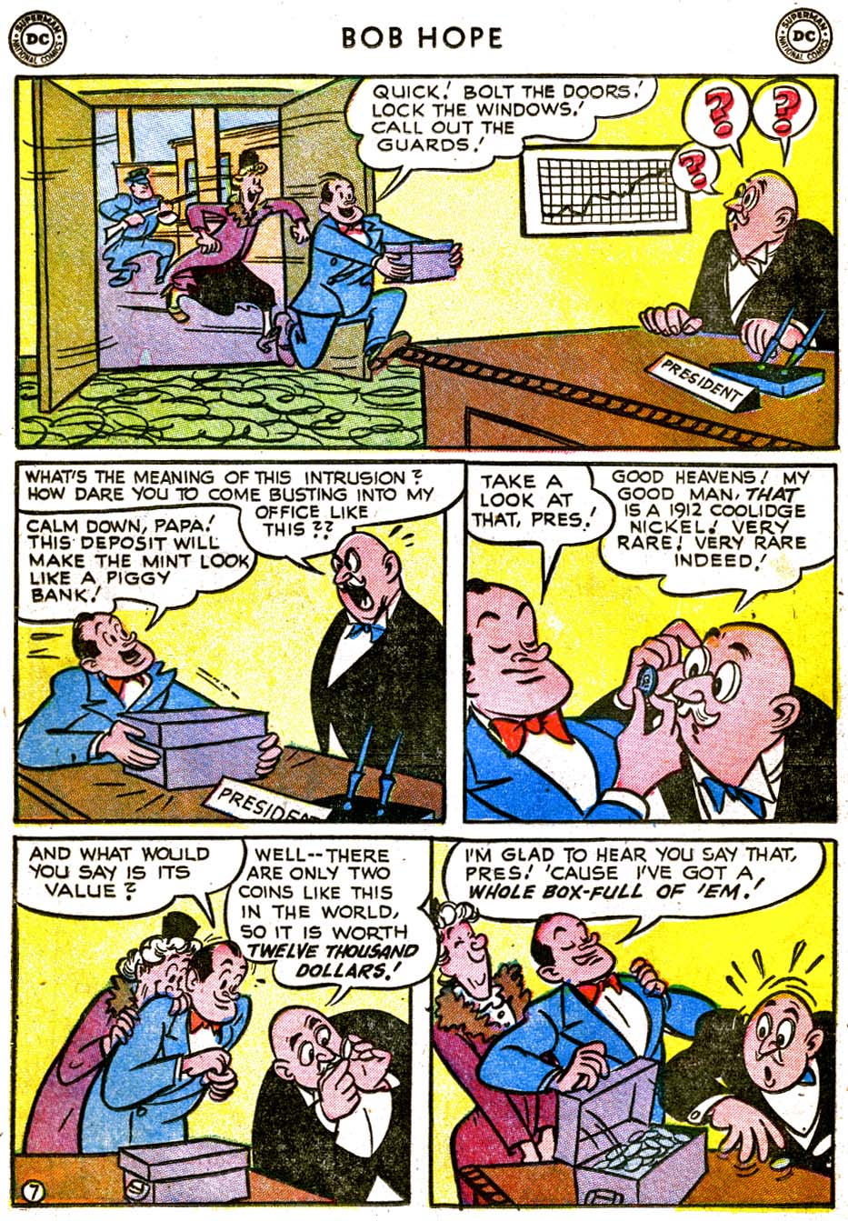 Read online The Adventures of Bob Hope comic -  Issue #20 - 28