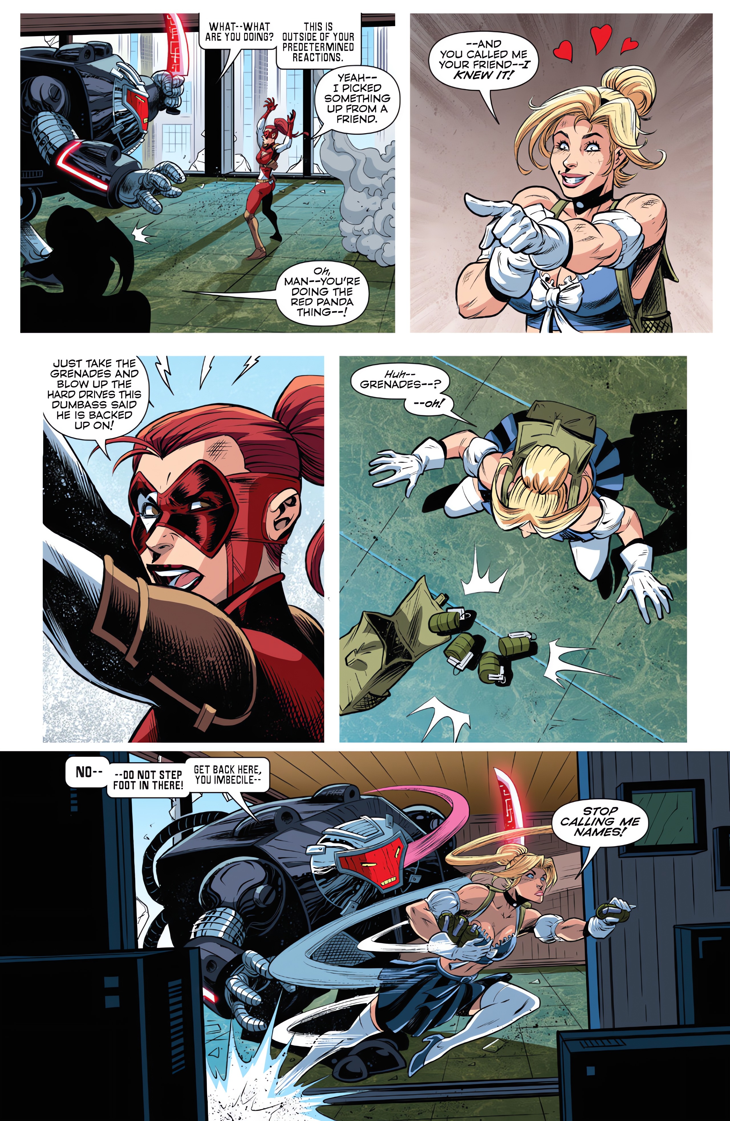 Read online Cinderella vs The Queen of Hearts comic -  Issue #3 - 35