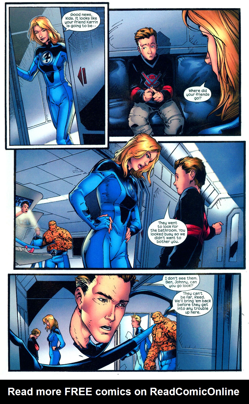 Read online Marvel Adventures Fantastic Four comic -  Issue #1 - 11