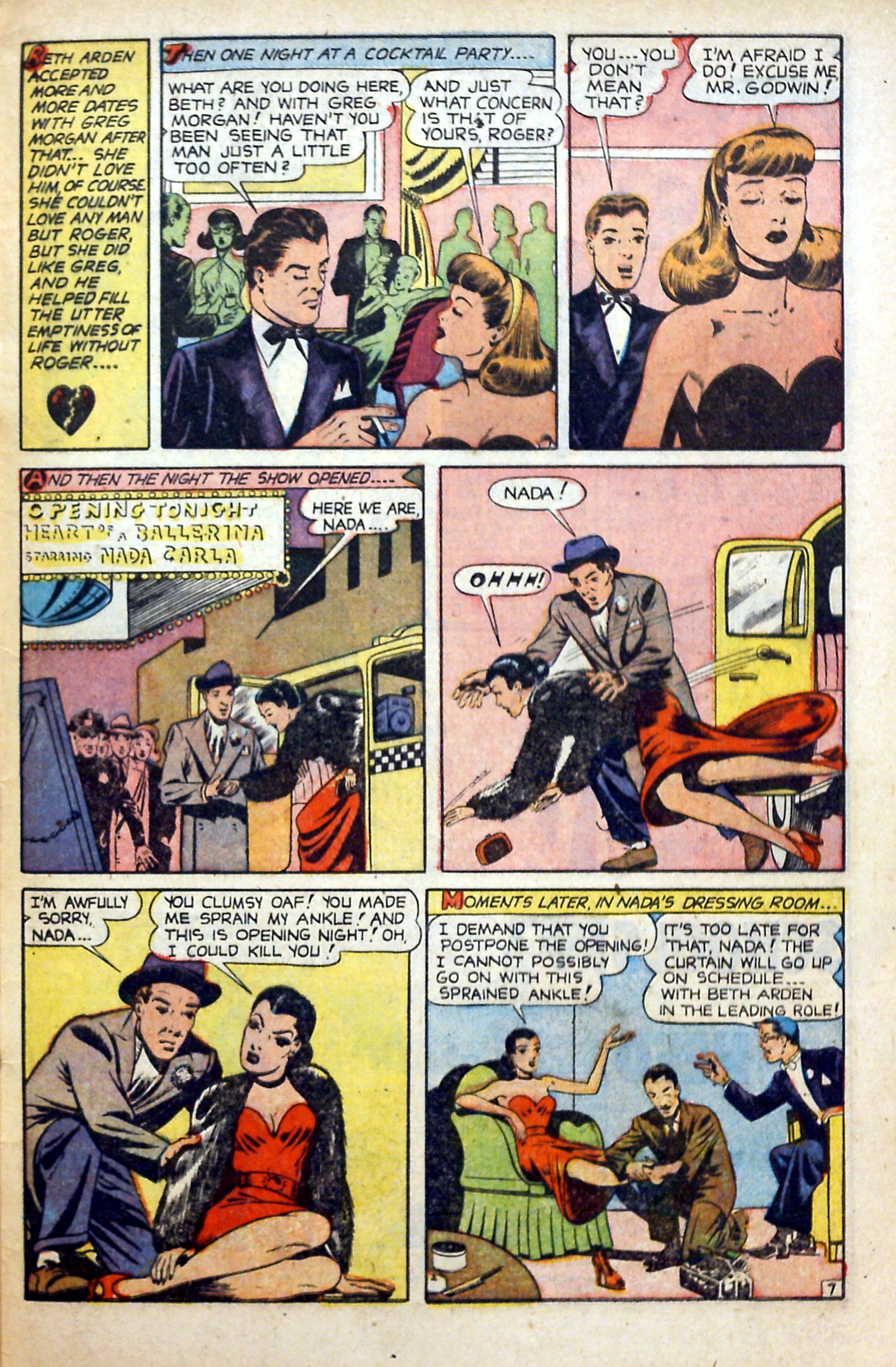 Read online Glamorous Romances comic -  Issue #73 - 33