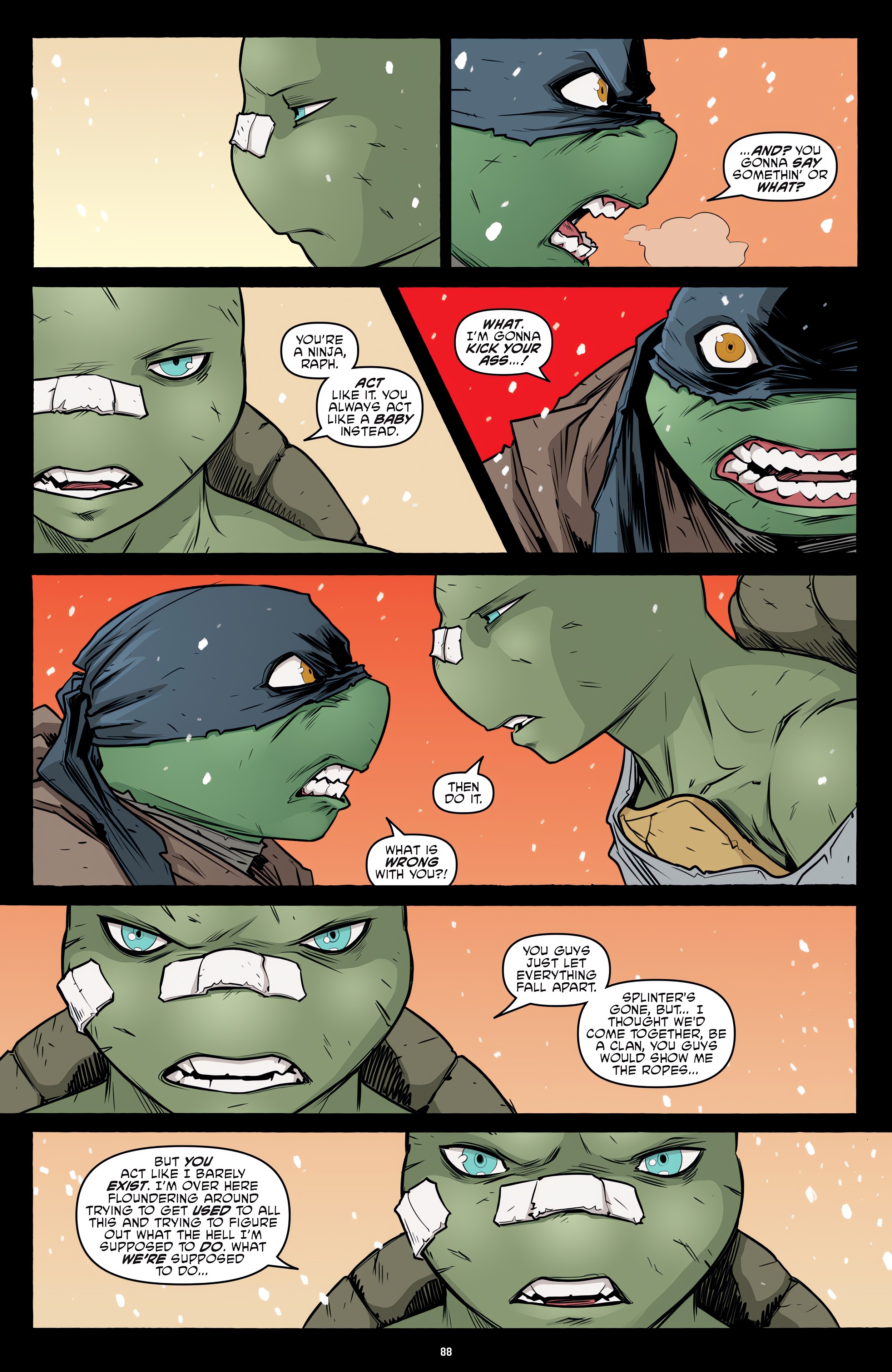 Read online Teenage Mutant Ninja Turtles: The IDW Collection comic -  Issue # TPB 14 (Part 1) - 88