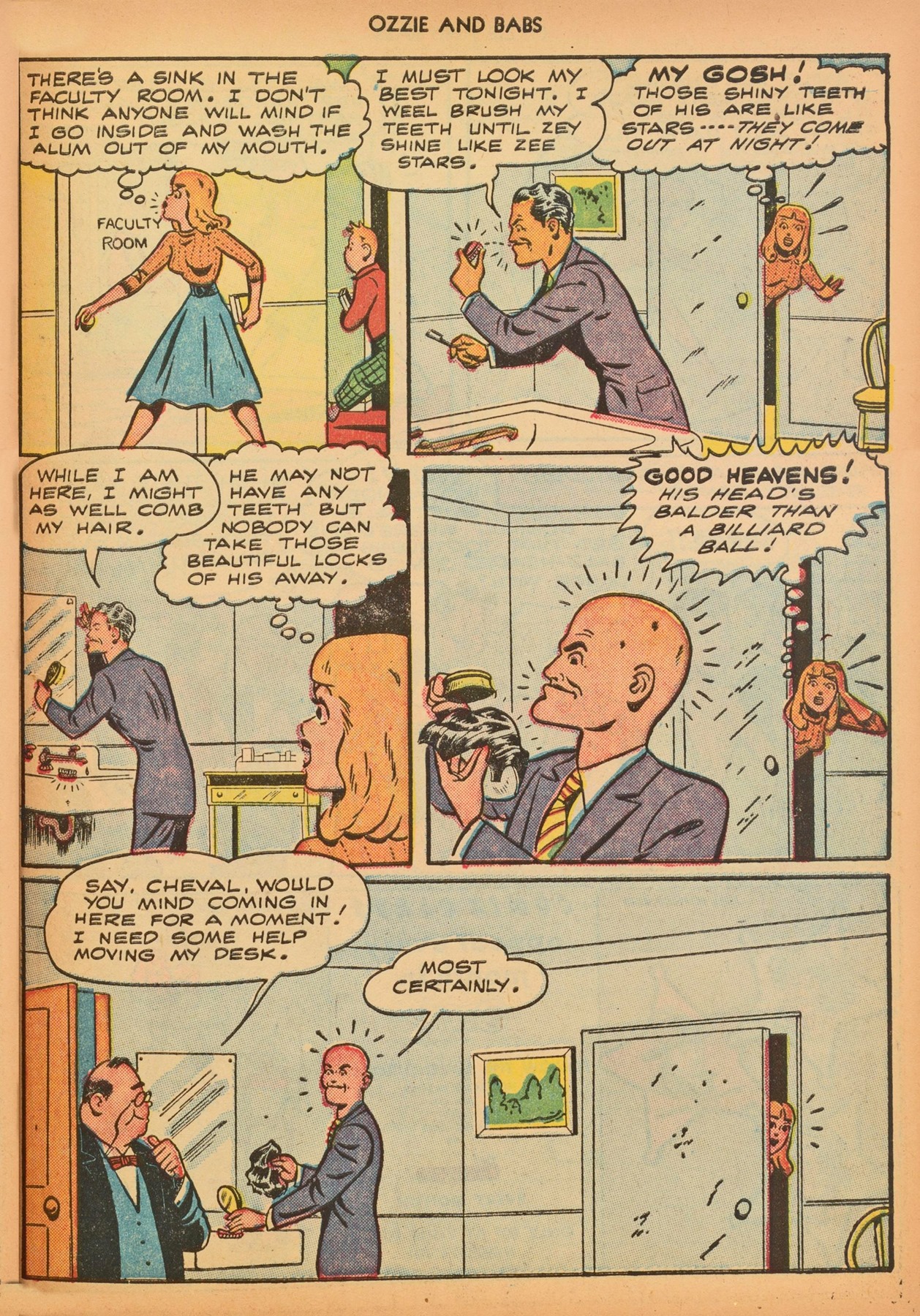 Read online Ozzie And Babs comic -  Issue #4 - 31