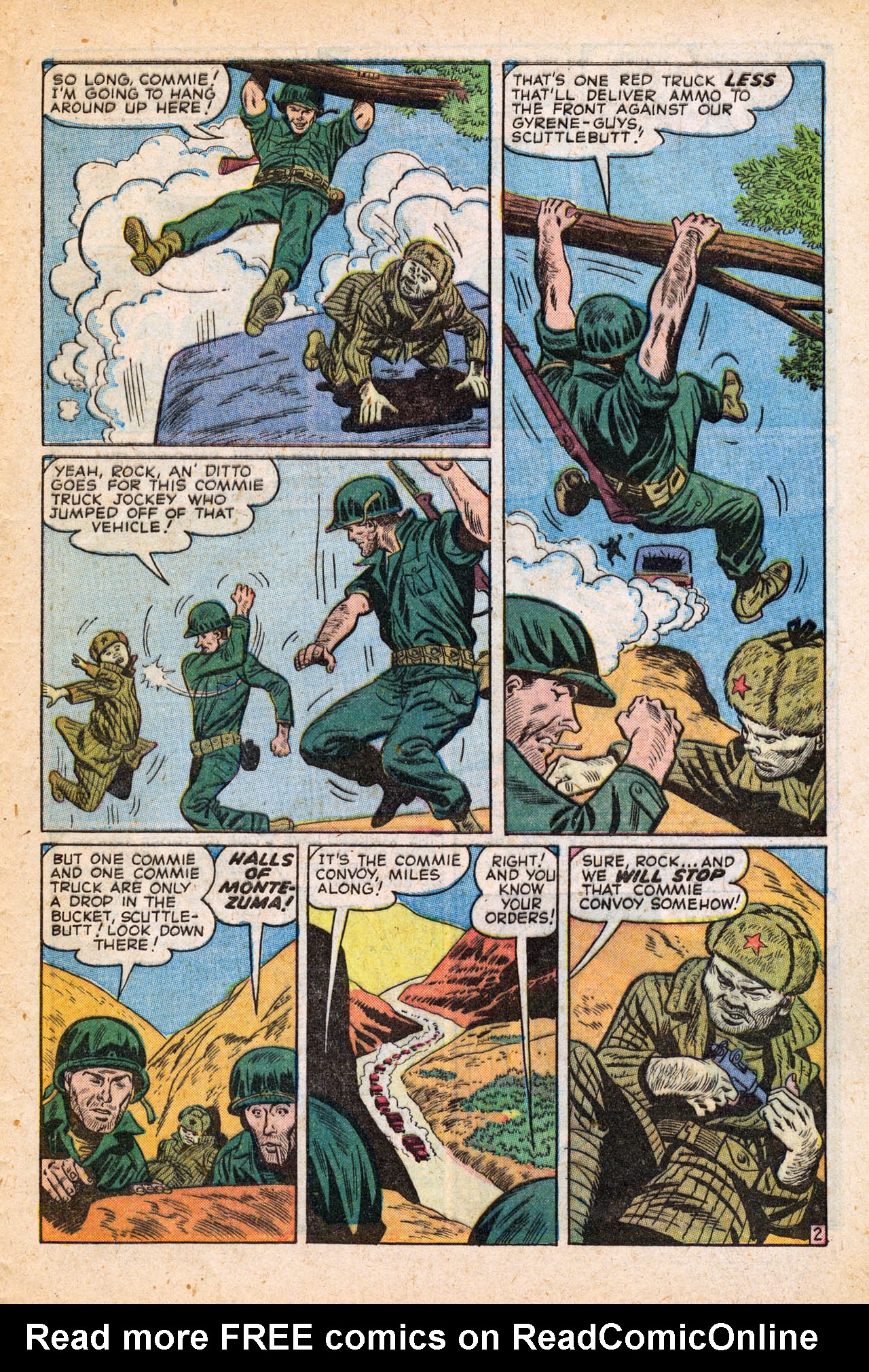 Read online Marines in Action comic -  Issue #5 - 29