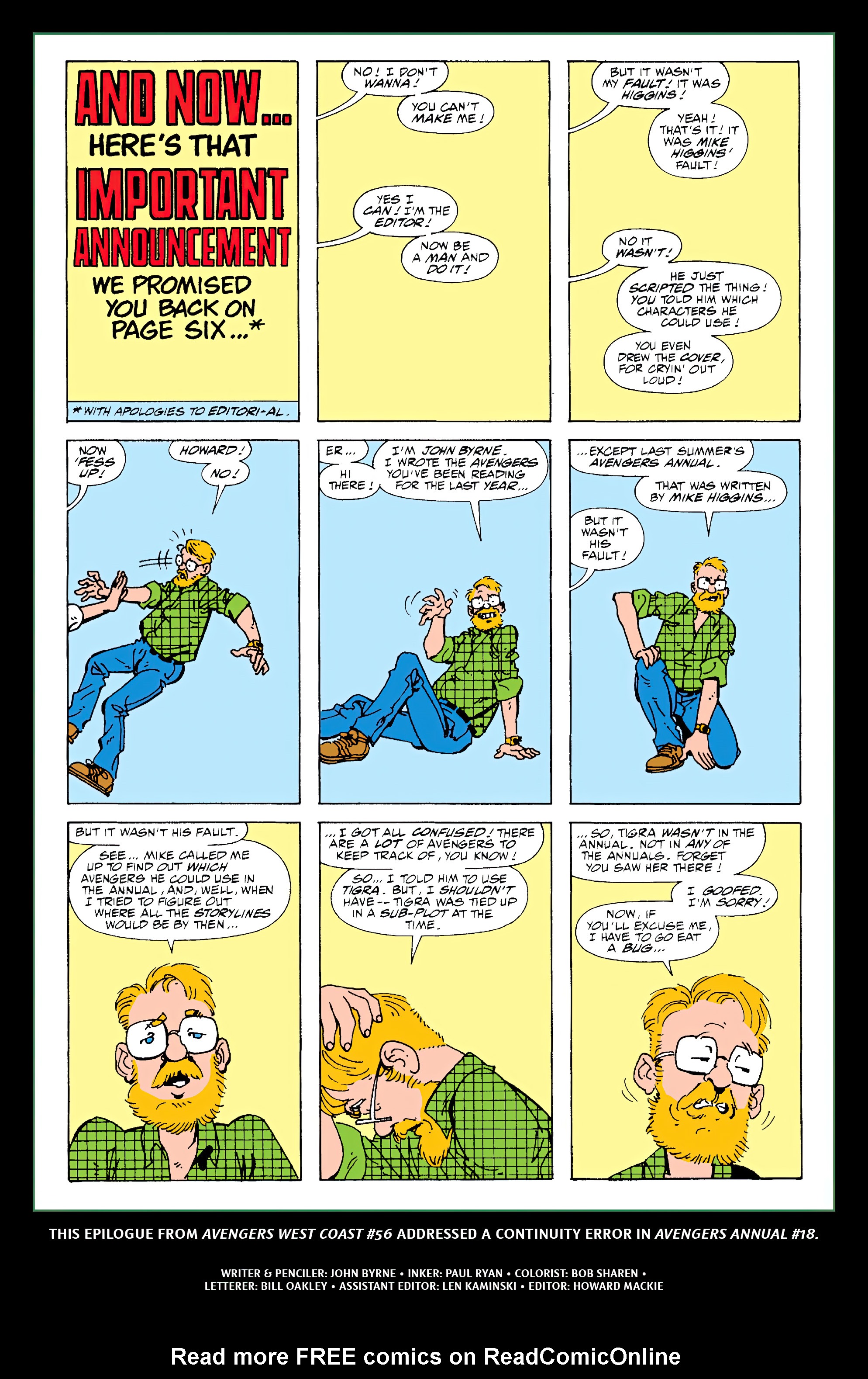 Read online Avengers Epic Collection: Acts of Vengeance comic -  Issue # TPB (Part 5) - 71