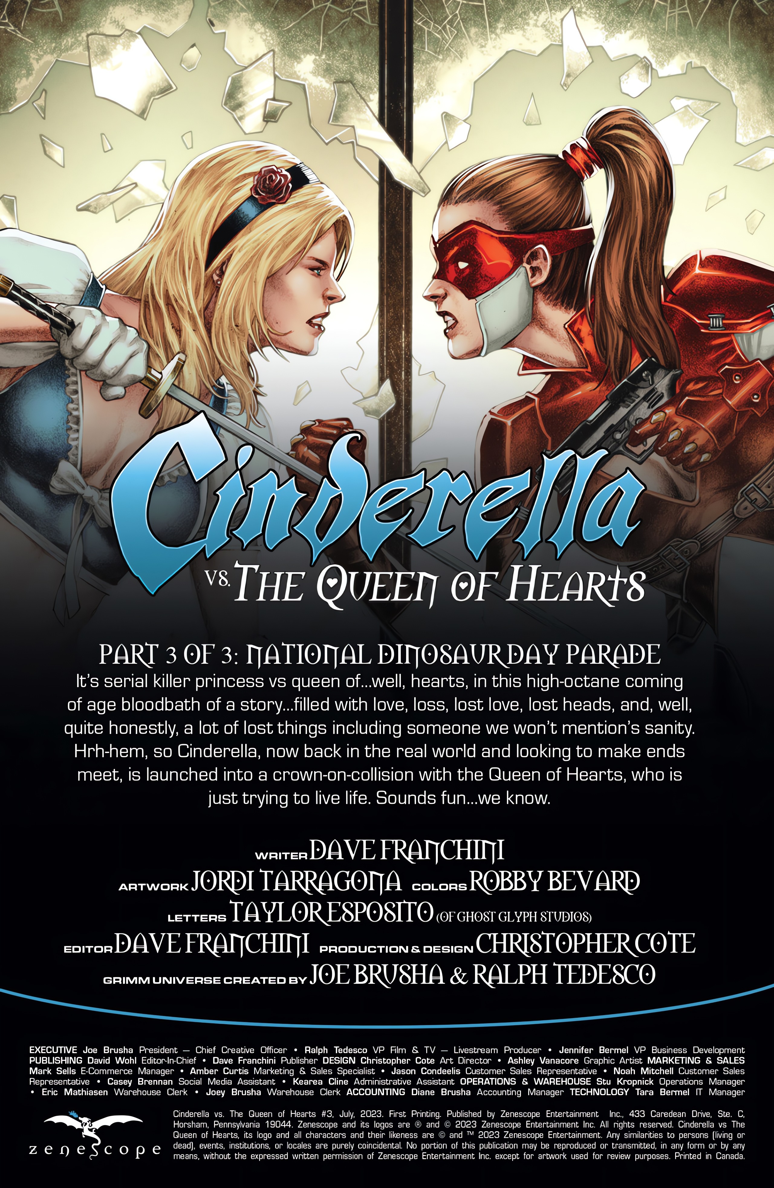 Read online Cinderella vs The Queen of Hearts comic -  Issue #3 - 2