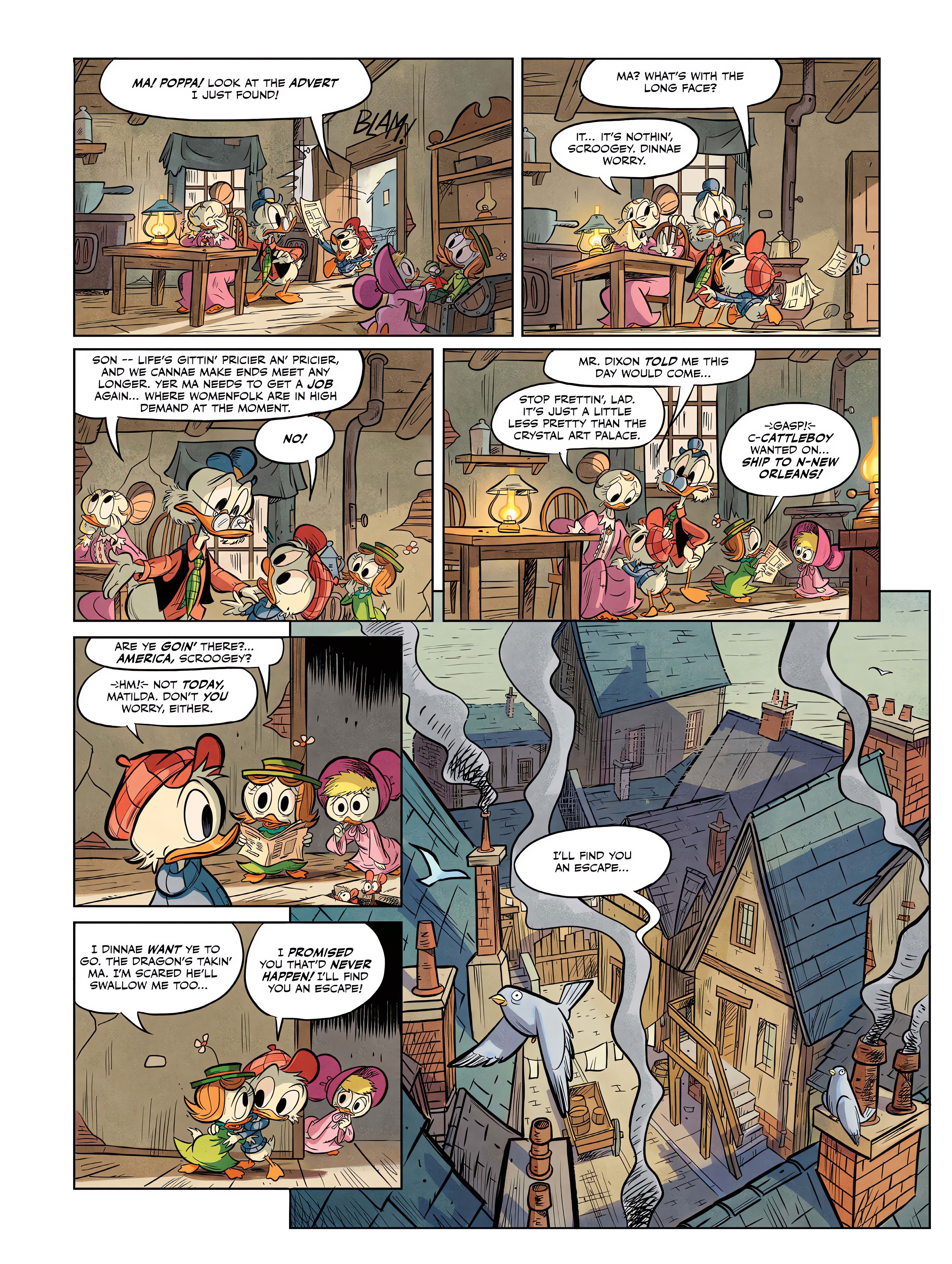 Read online Scrooge McDuck: The Dragon of Glasgow comic -  Issue # Full - 43