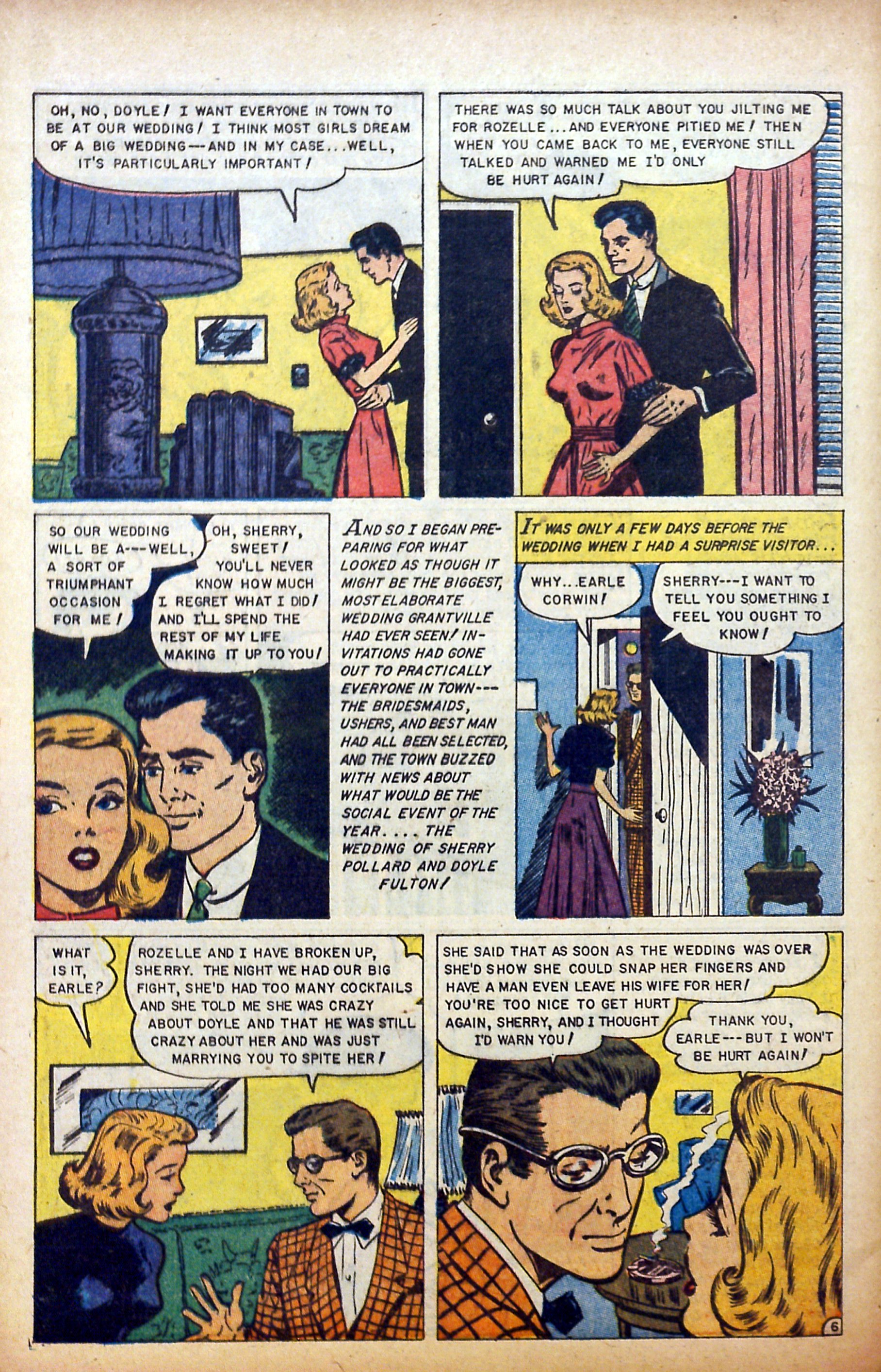 Read online Glamorous Romances comic -  Issue #76 - 8