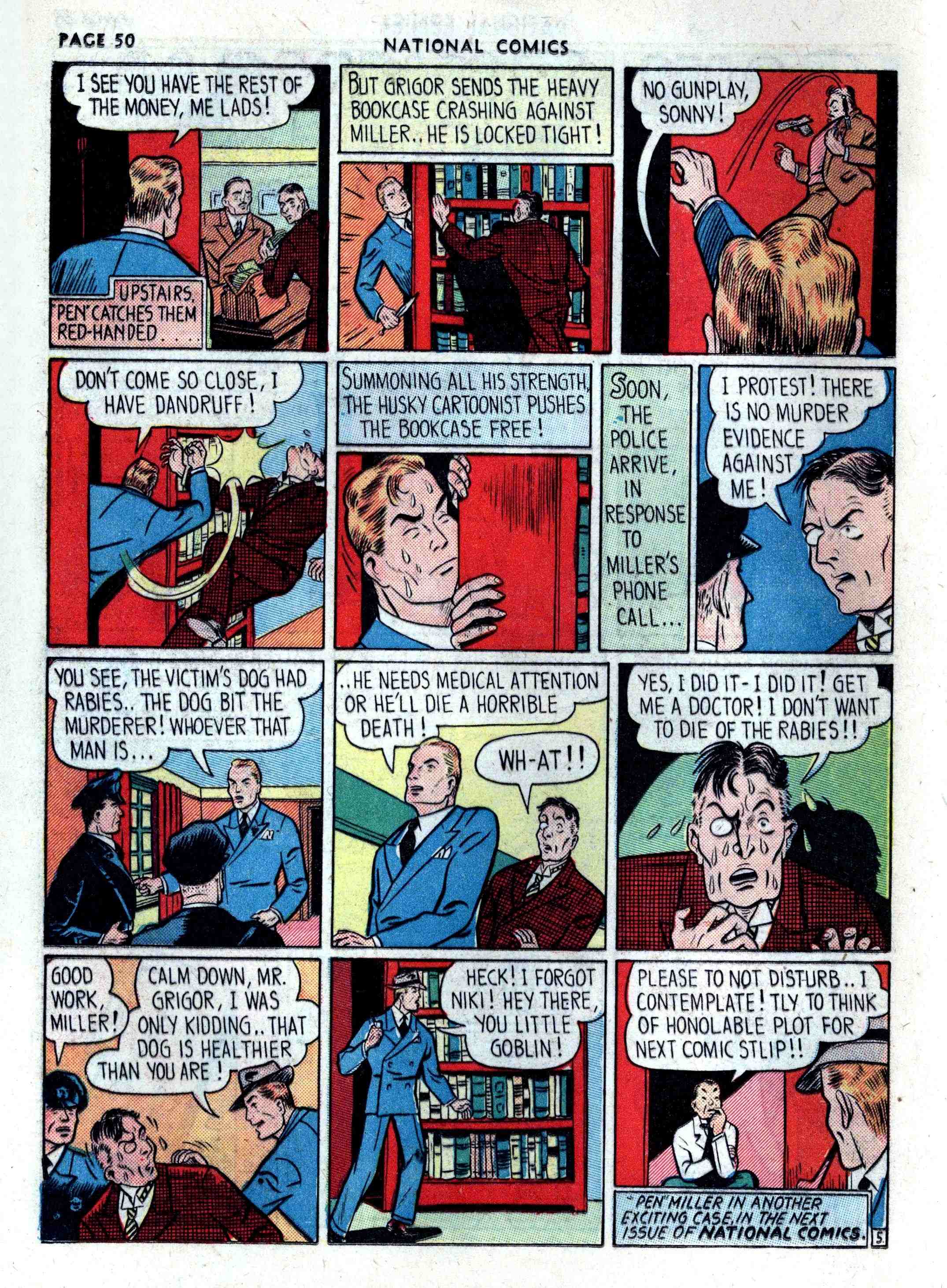 Read online National Comics comic -  Issue #1 - 52