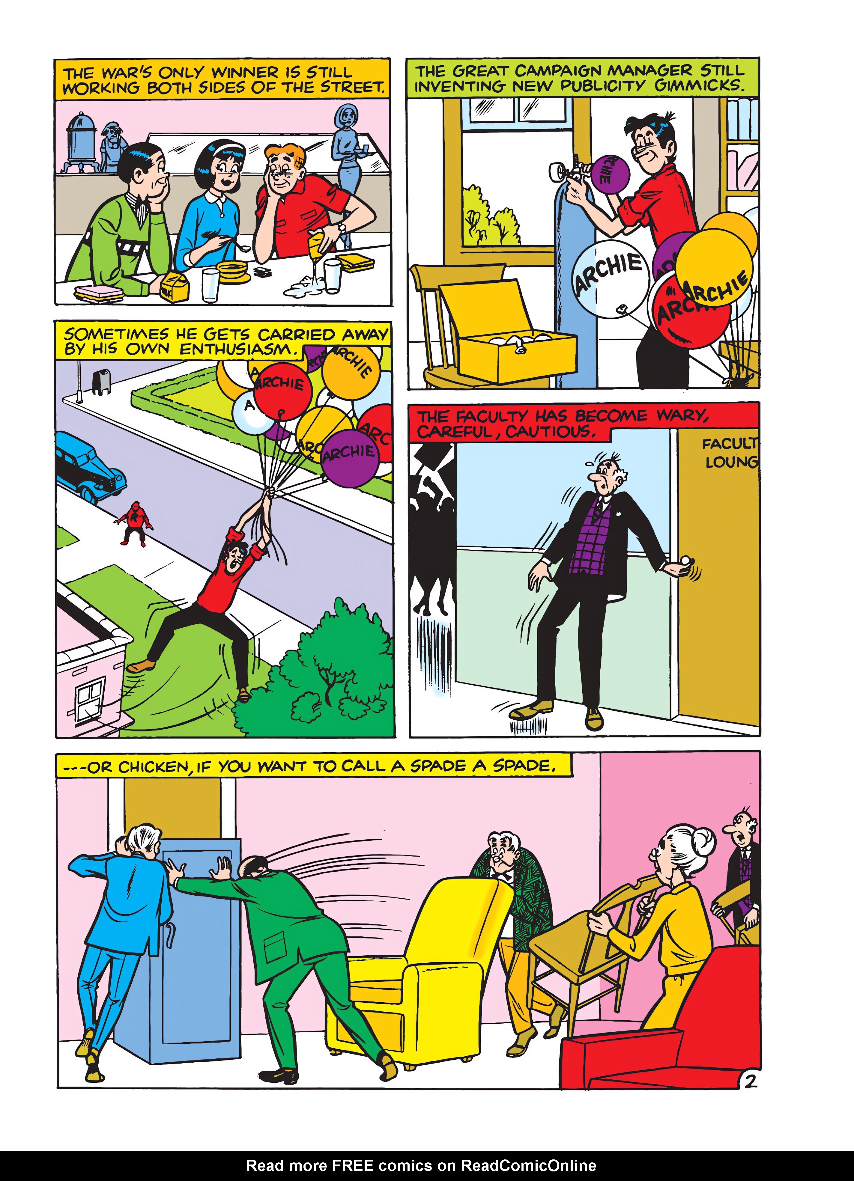 Read online Archie's Double Digest Magazine comic -  Issue #334 - 100