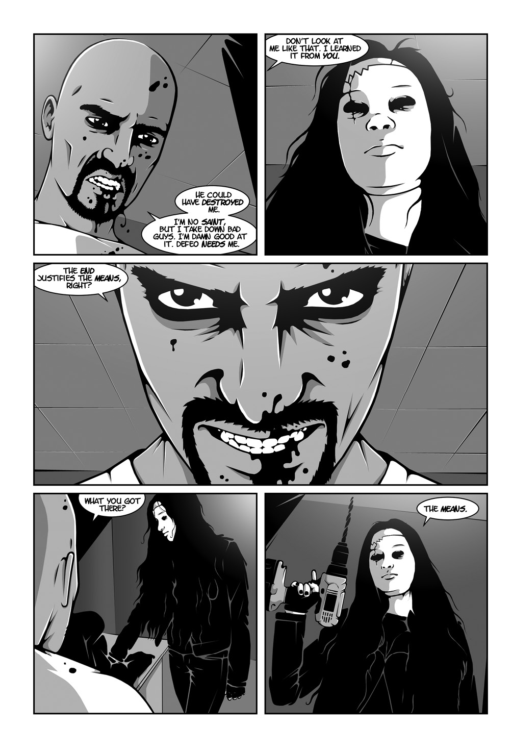 Read online Hollow Girl comic -  Issue #6 - 45