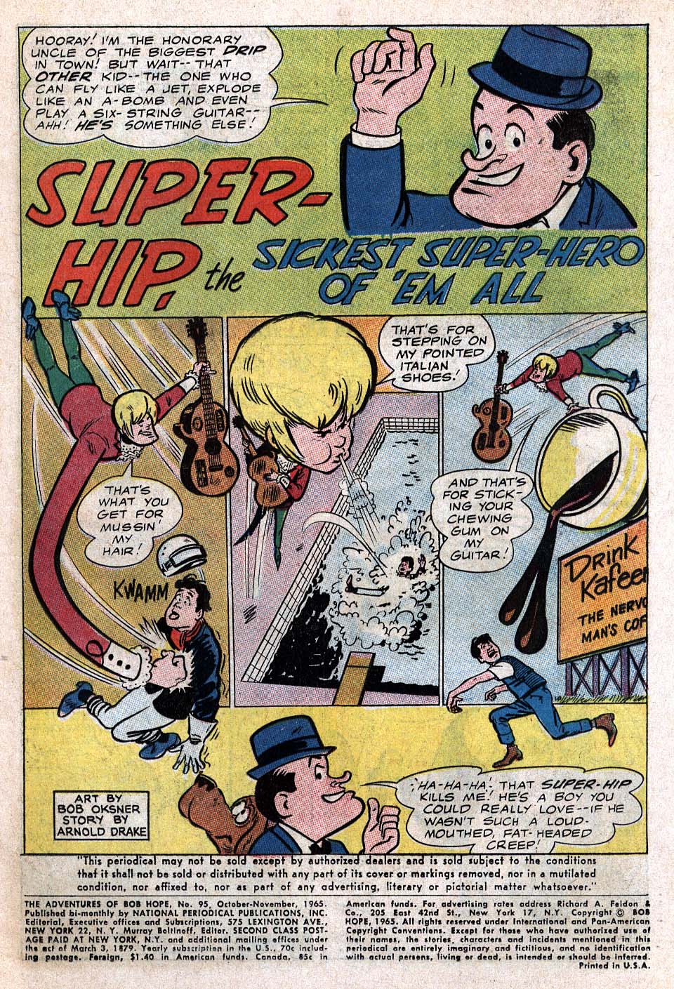 Read online The Adventures of Bob Hope comic -  Issue #95 - 3