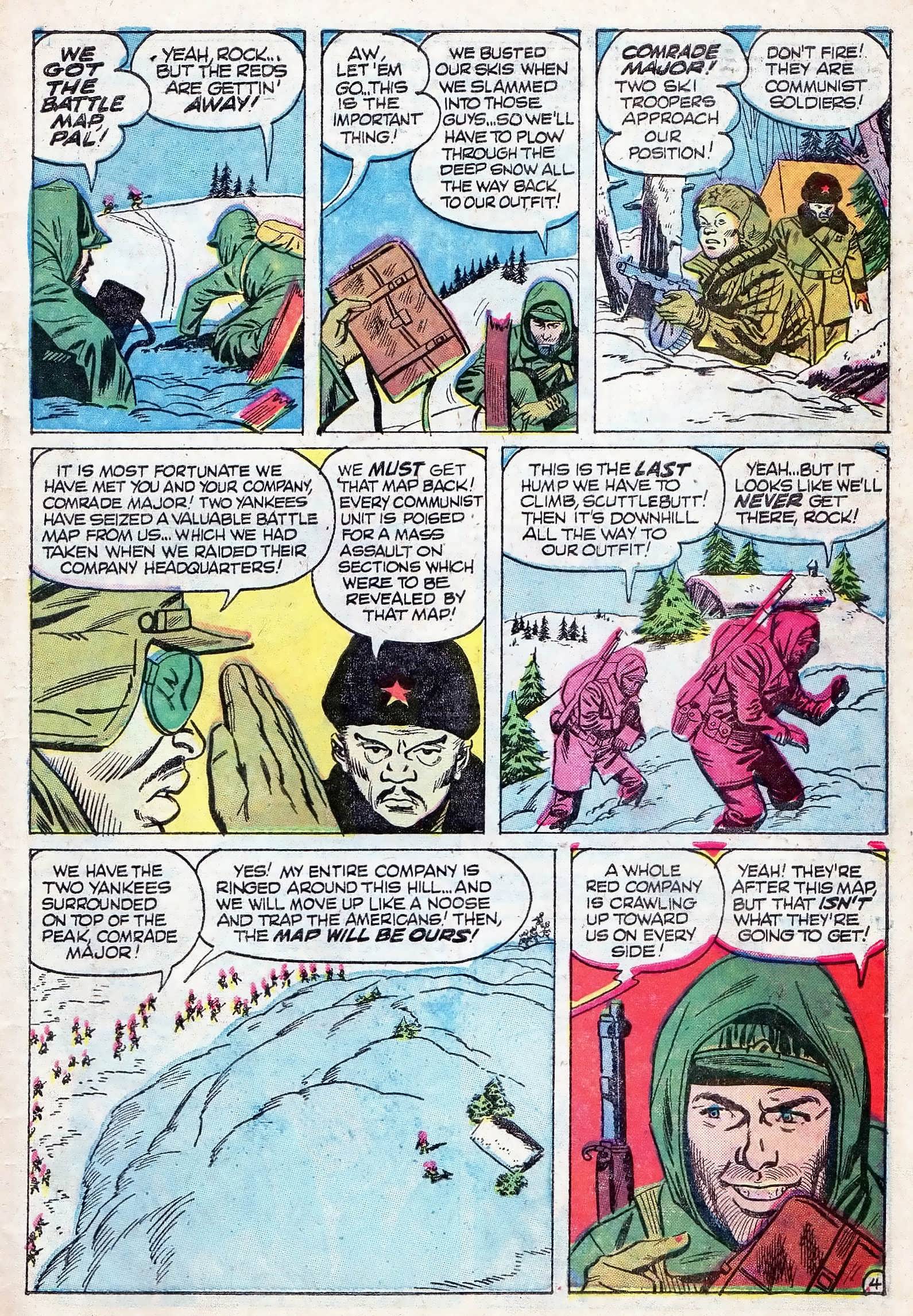 Read online Marines in Action comic -  Issue #10 - 31