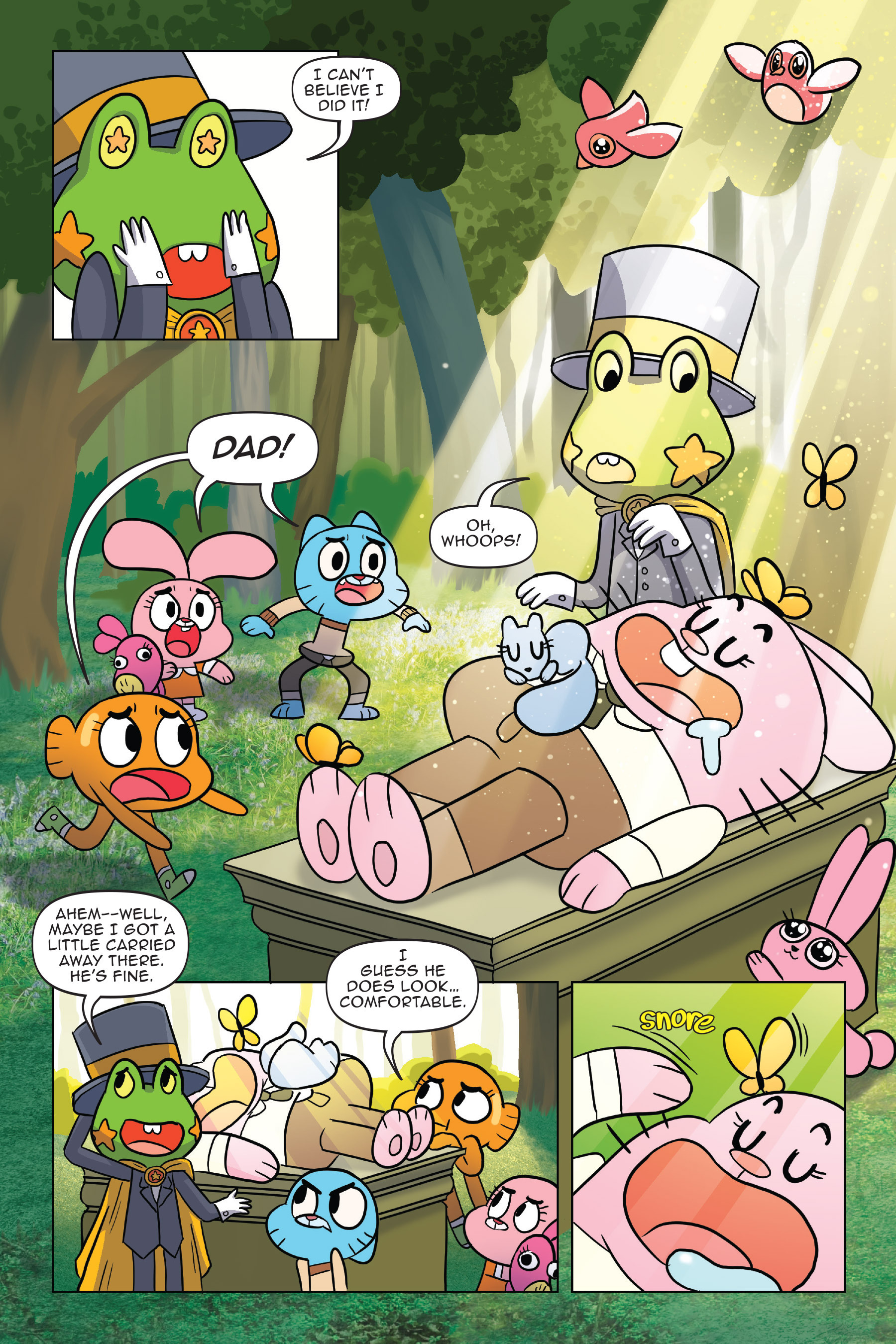 Read online The Amazing World of Gumball: Fairy Tale Trouble comic -  Issue # Full - 32
