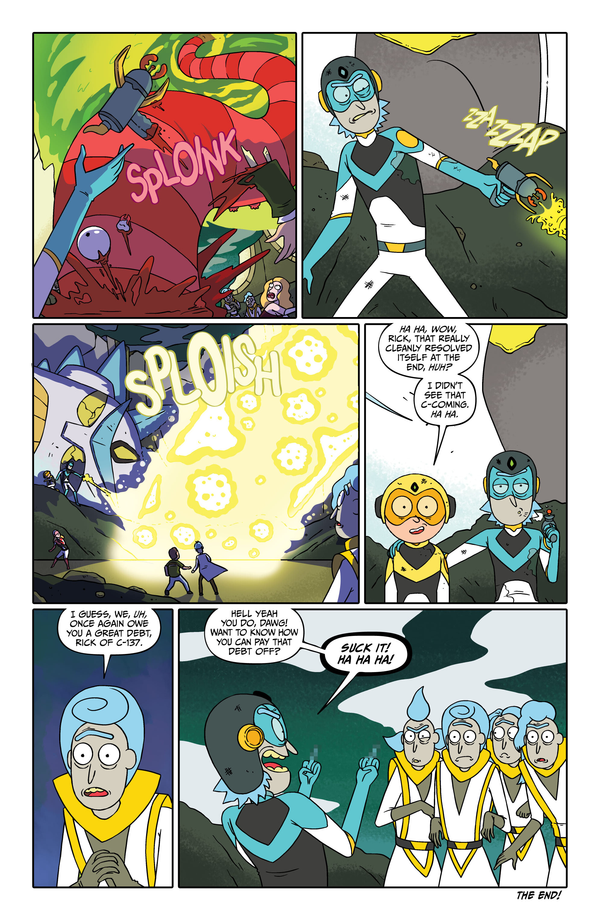 Read online Rick and Morty: Annihilation Tour comic -  Issue # TPB - 72