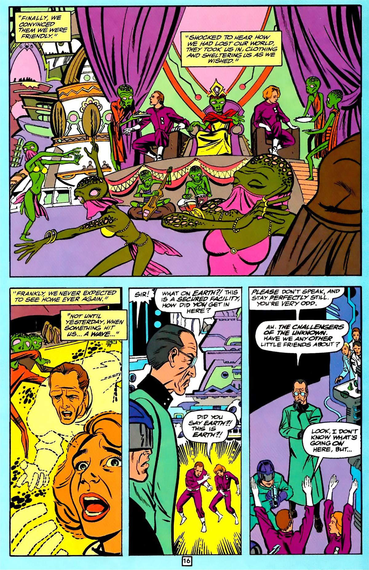 Read online Challengers of the Unknown (1997) comic -  Issue #8 - 17