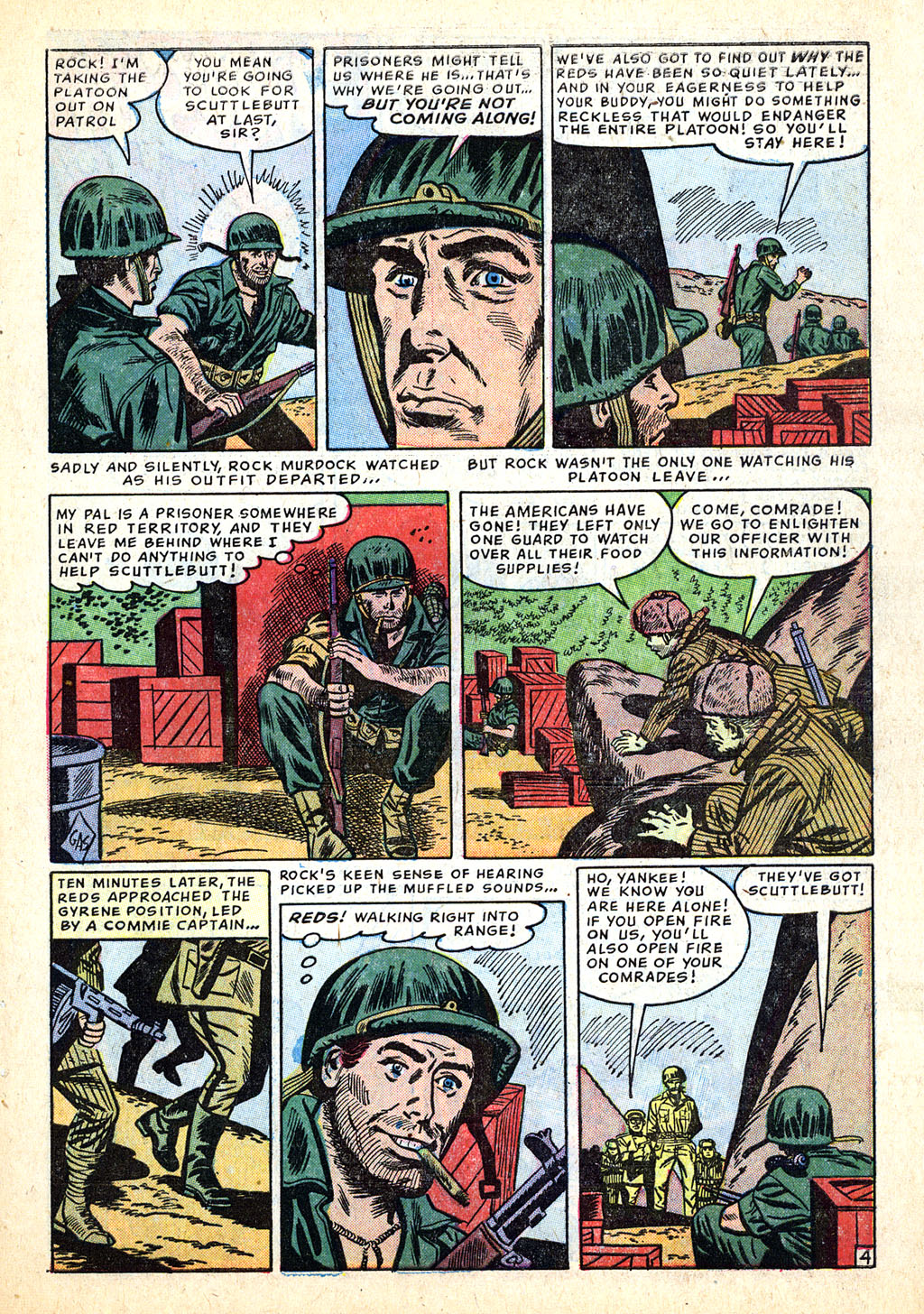 Read online Marines in Action comic -  Issue #6 - 31