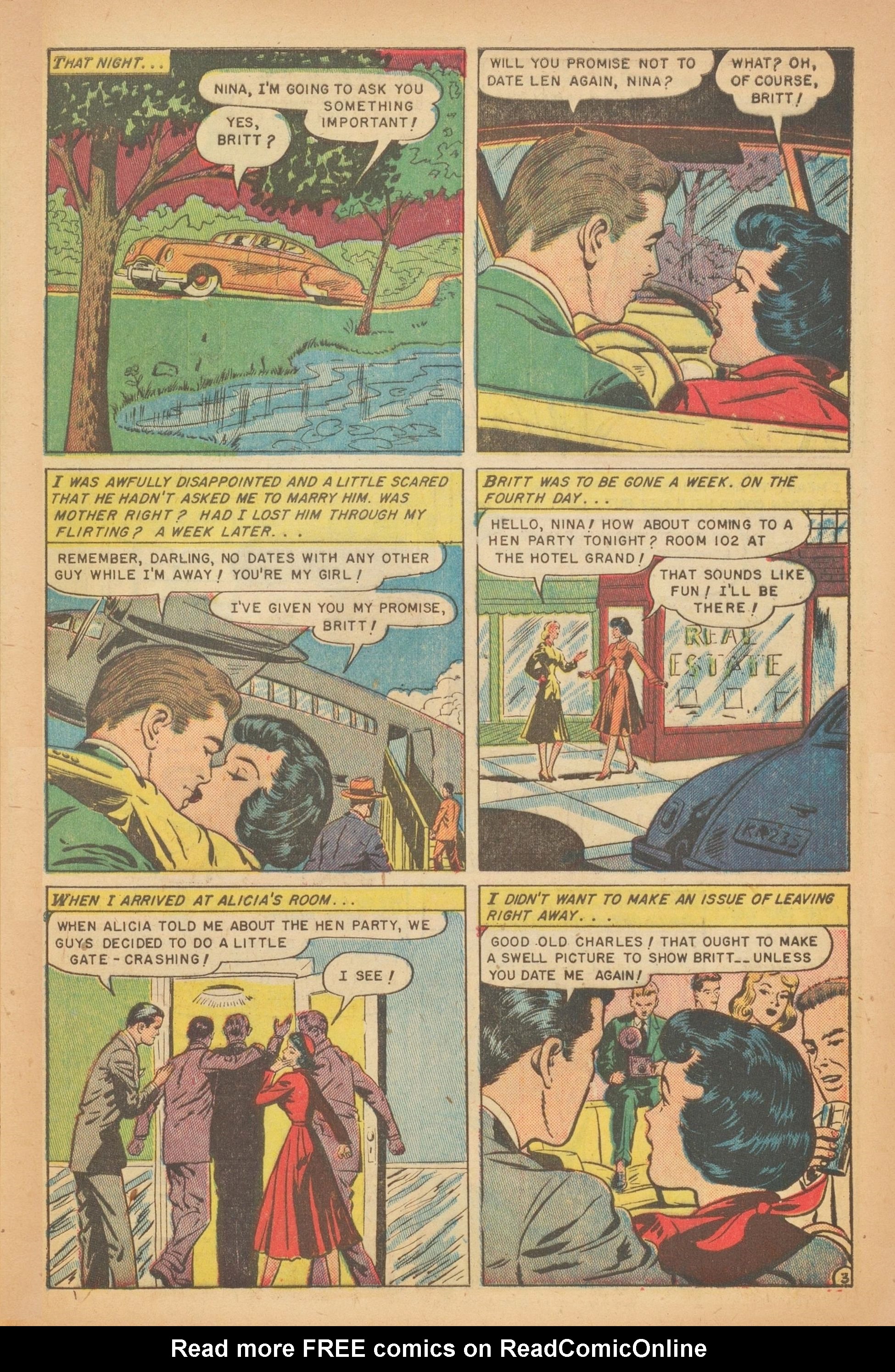 Read online Glamorous Romances comic -  Issue #58 - 29