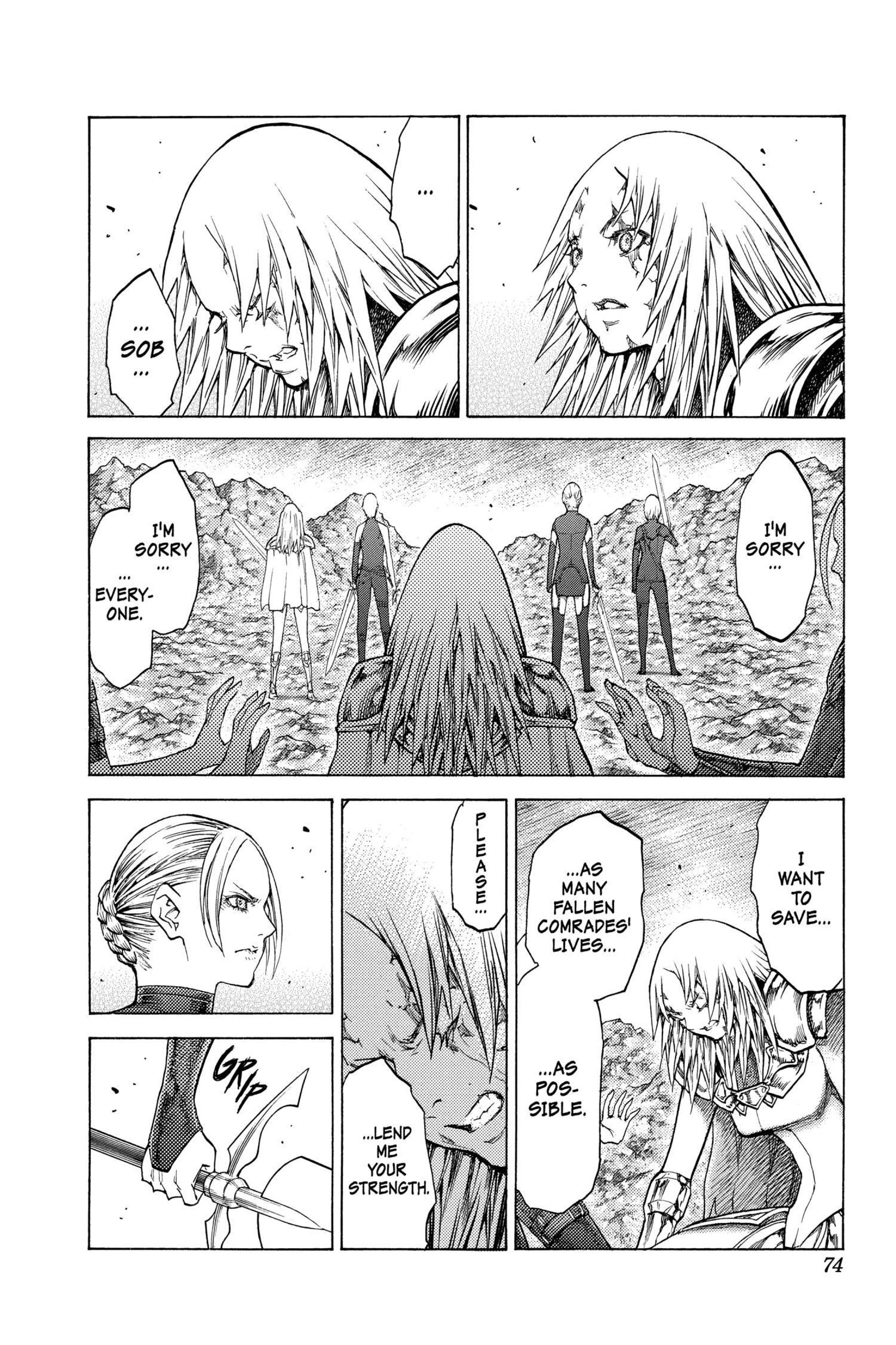 Read online Claymore comic -  Issue #22 - 57