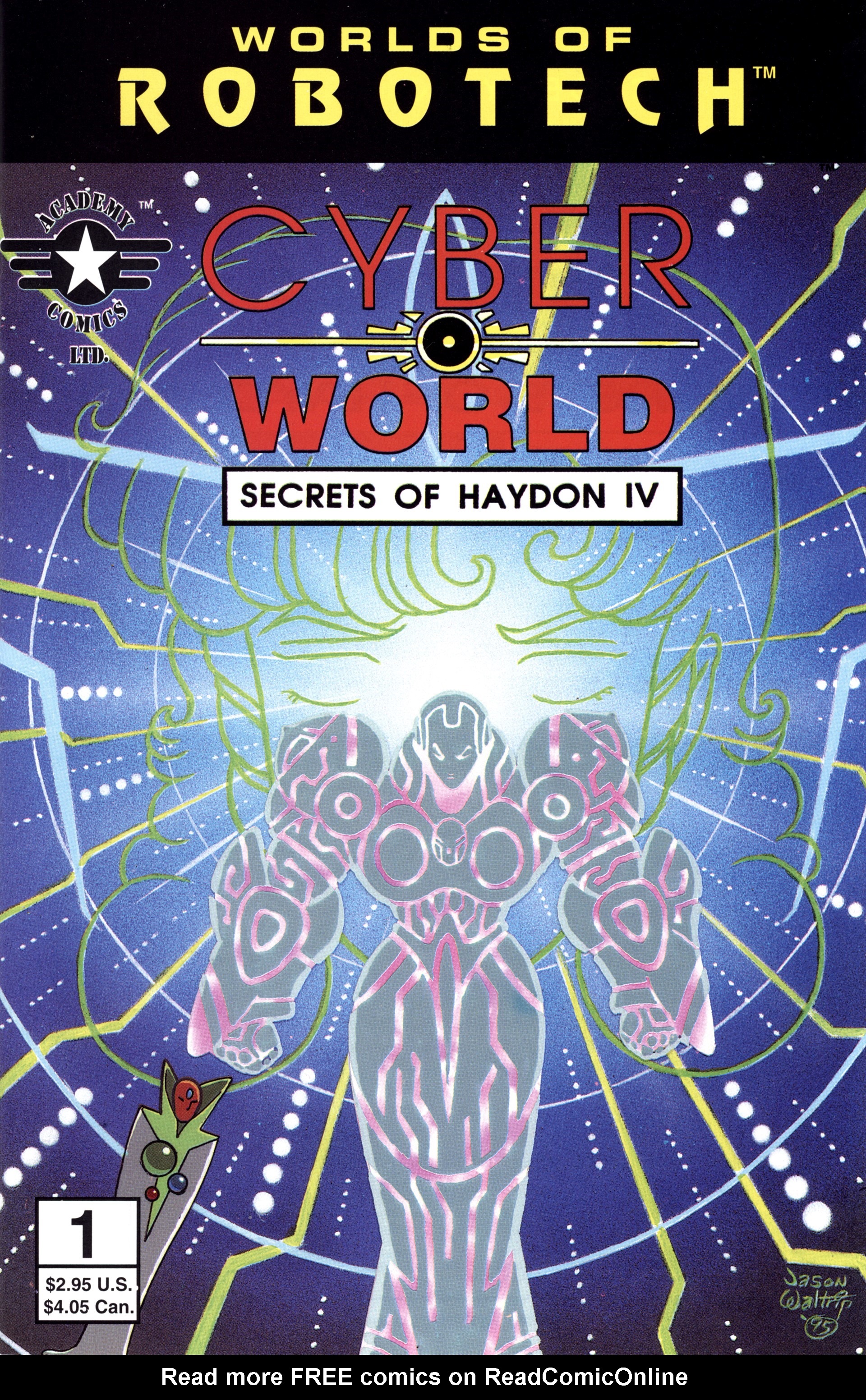 Read online Robotech: Cyber World - Secrets of Haydon IV comic -  Issue # Full - 1