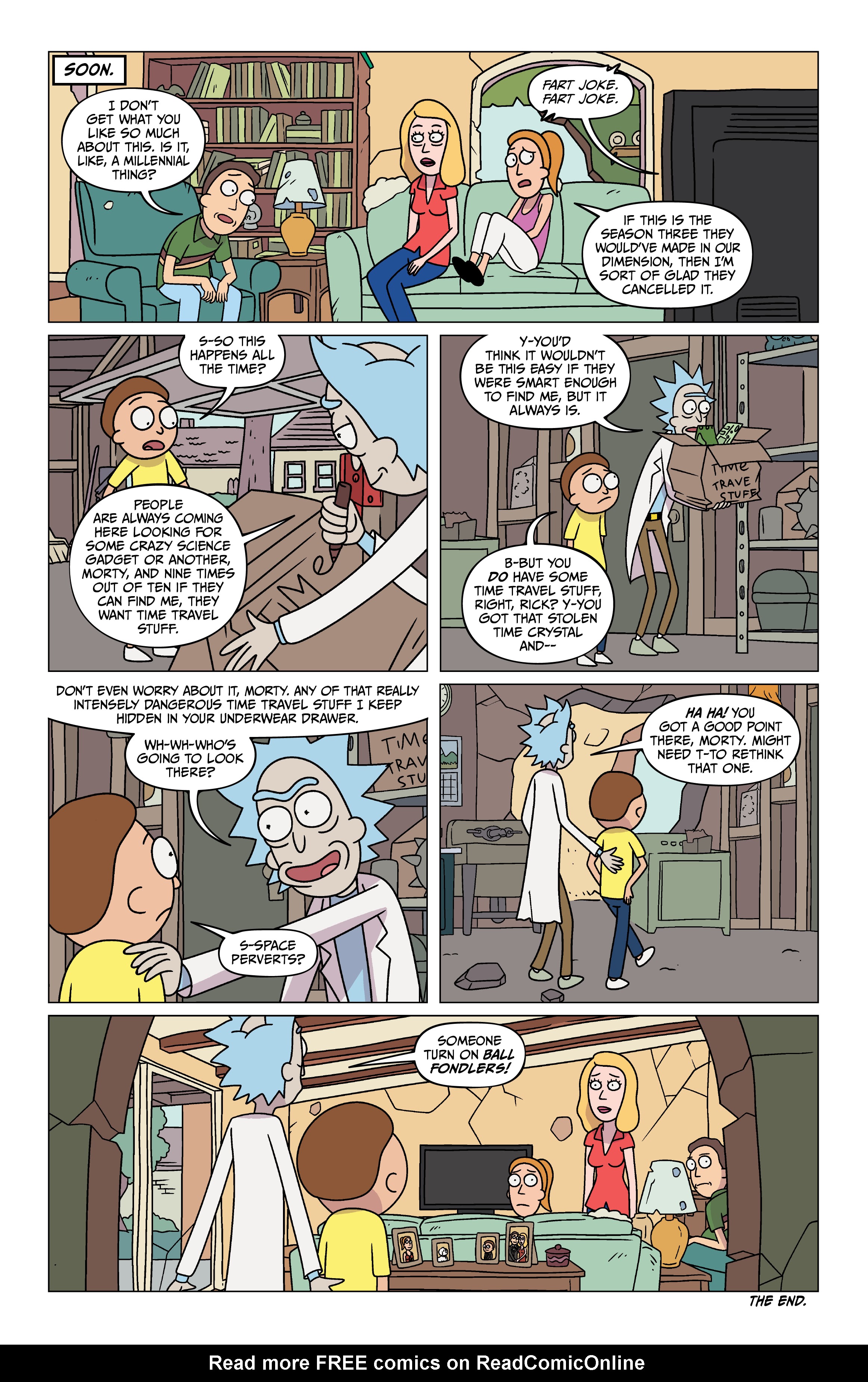 Read online Rick and Morty Deluxe Edition comic -  Issue # TPB 7 (Part 1) - 45