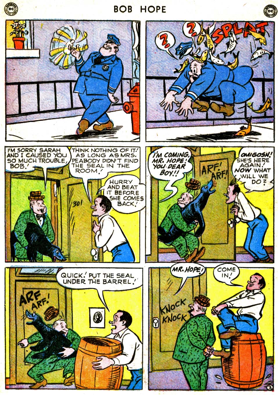 Read online The Adventures of Bob Hope comic -  Issue #7 - 16