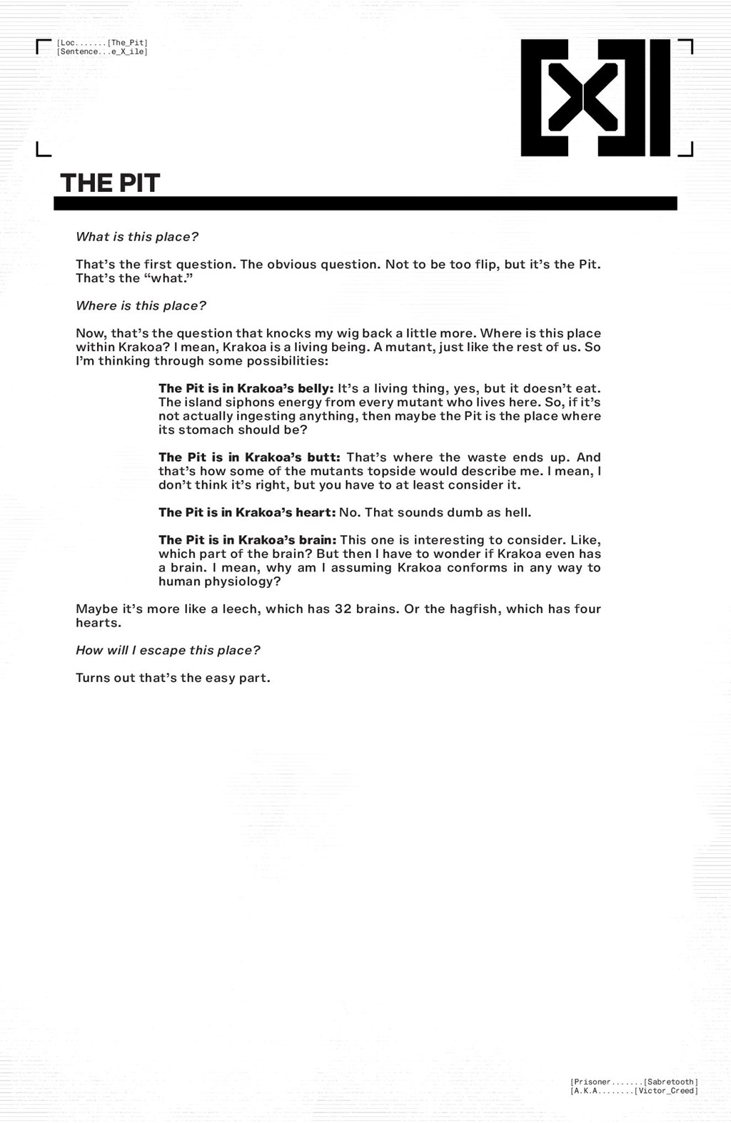 Read online Trials Of X comic -  Issue # TPB 11 - 67