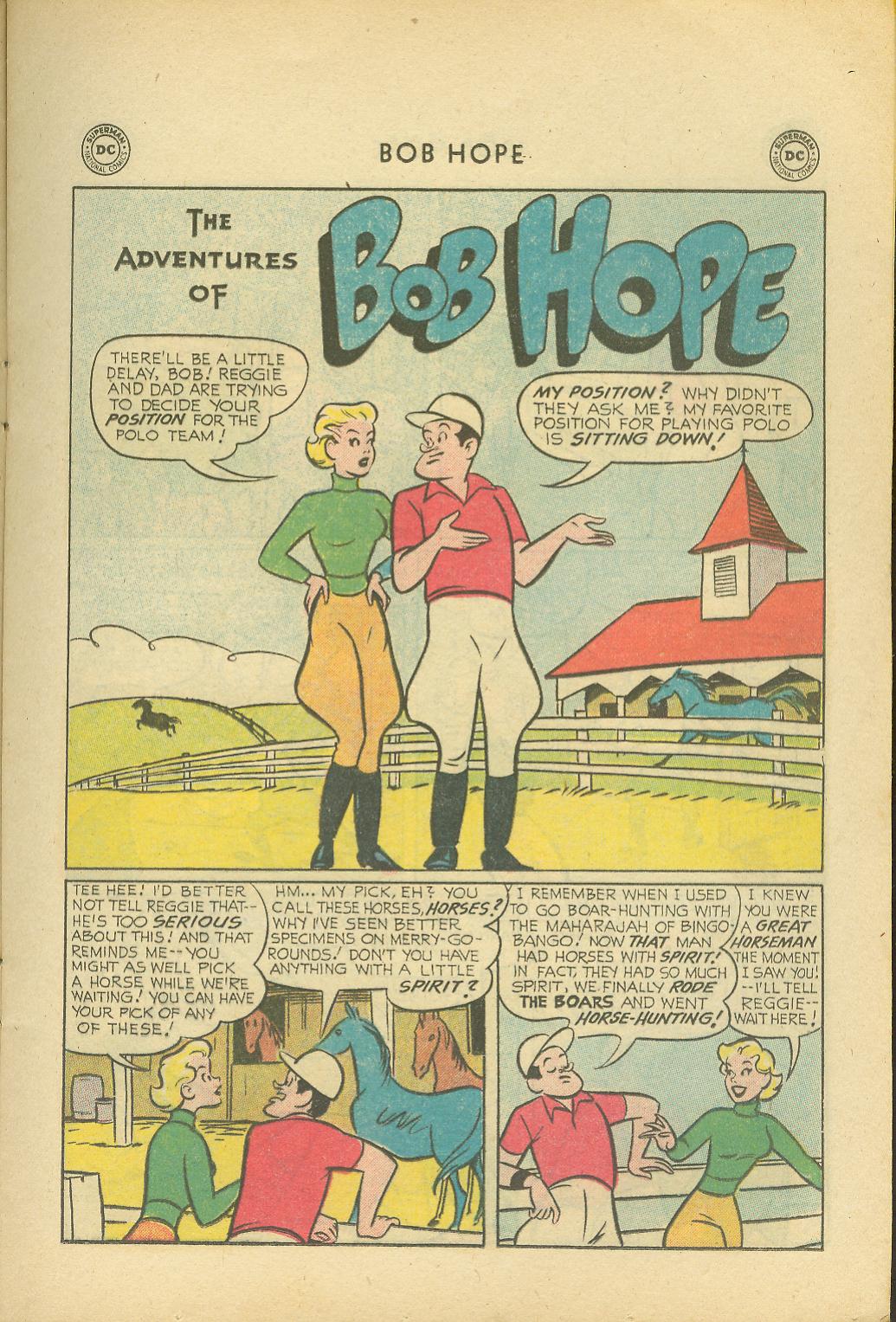 Read online The Adventures of Bob Hope comic -  Issue #39 - 13