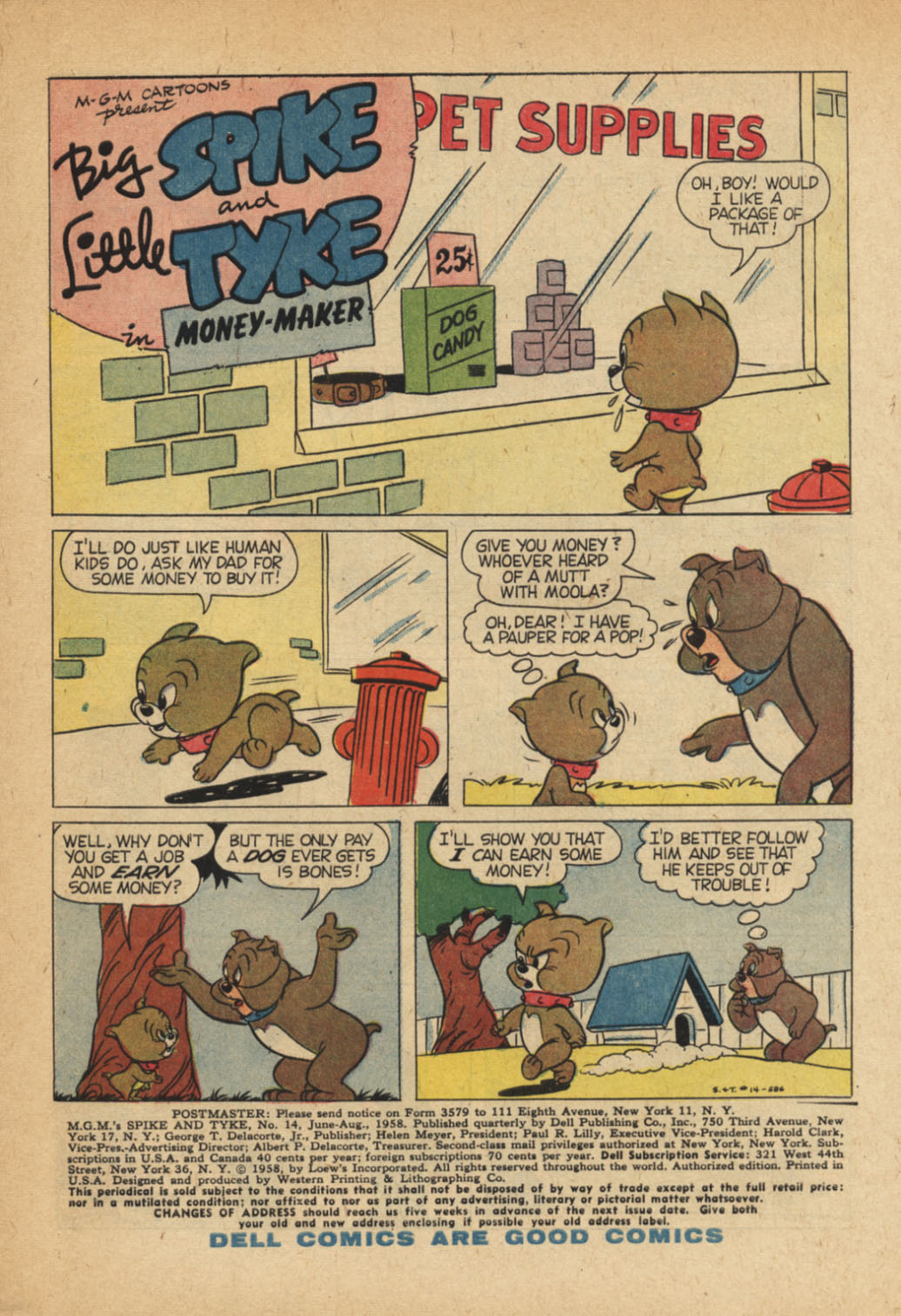 Read online M.G.M's Spike and Tyke comic -  Issue #14 - 3