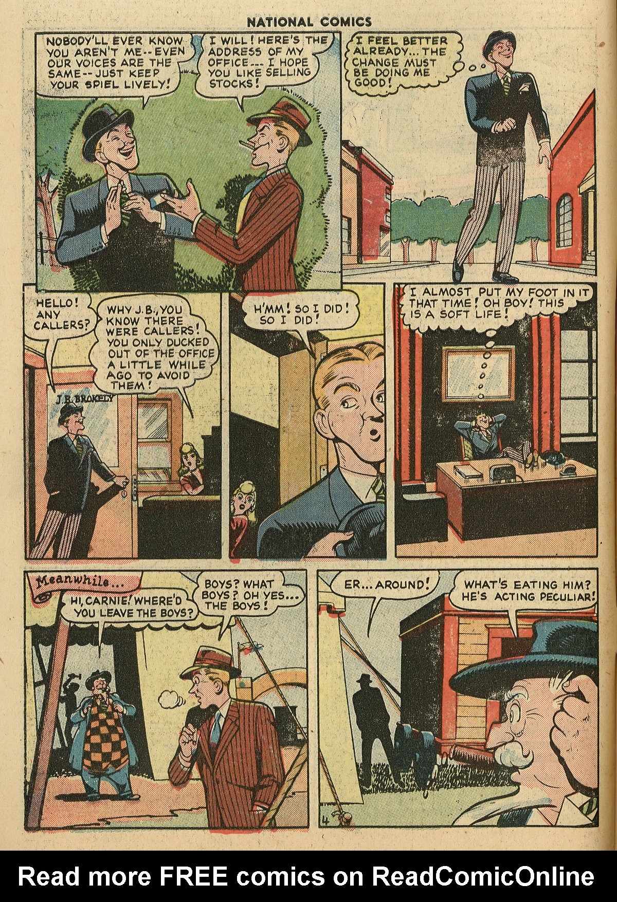 Read online National Comics comic -  Issue #70 - 6