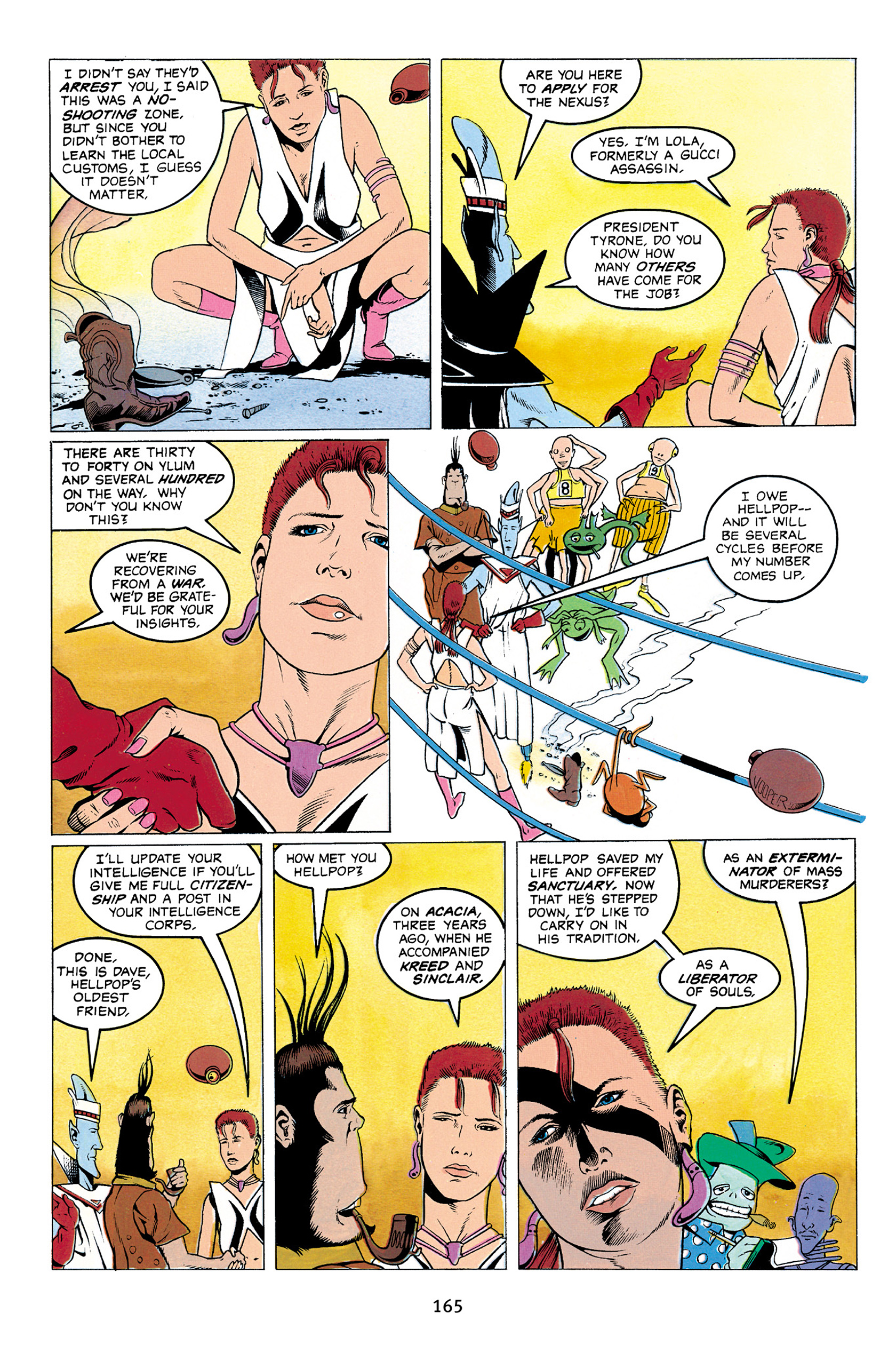 Read online Nexus Omnibus comic -  Issue # TPB 5 - 164