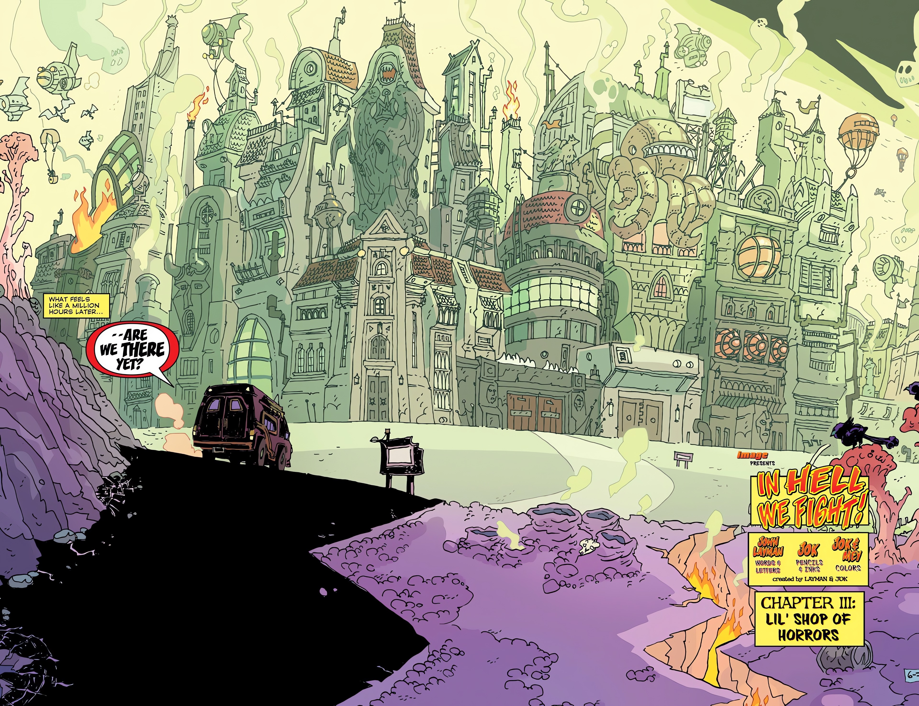 Read online In Hell We Fight! comic -  Issue #3 - 8