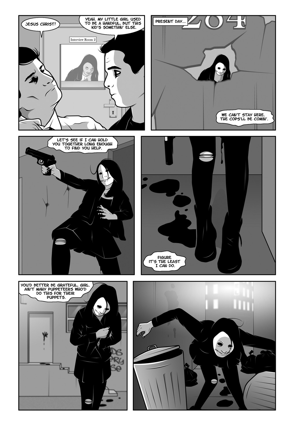 Read online Hollow Girl comic -  Issue #1 - 19