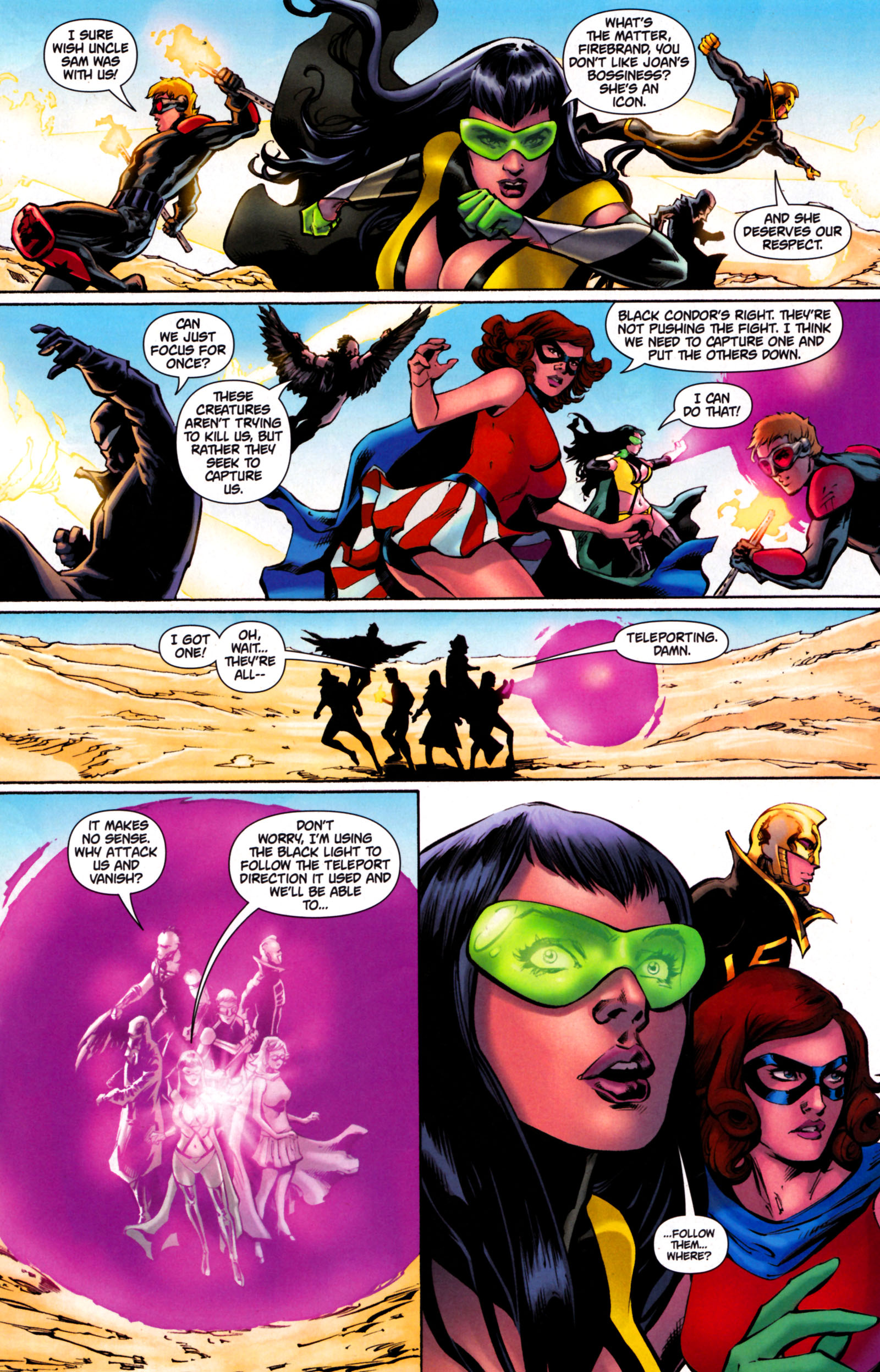 Read online Freedom Fighters (2010) comic -  Issue #4 - 12