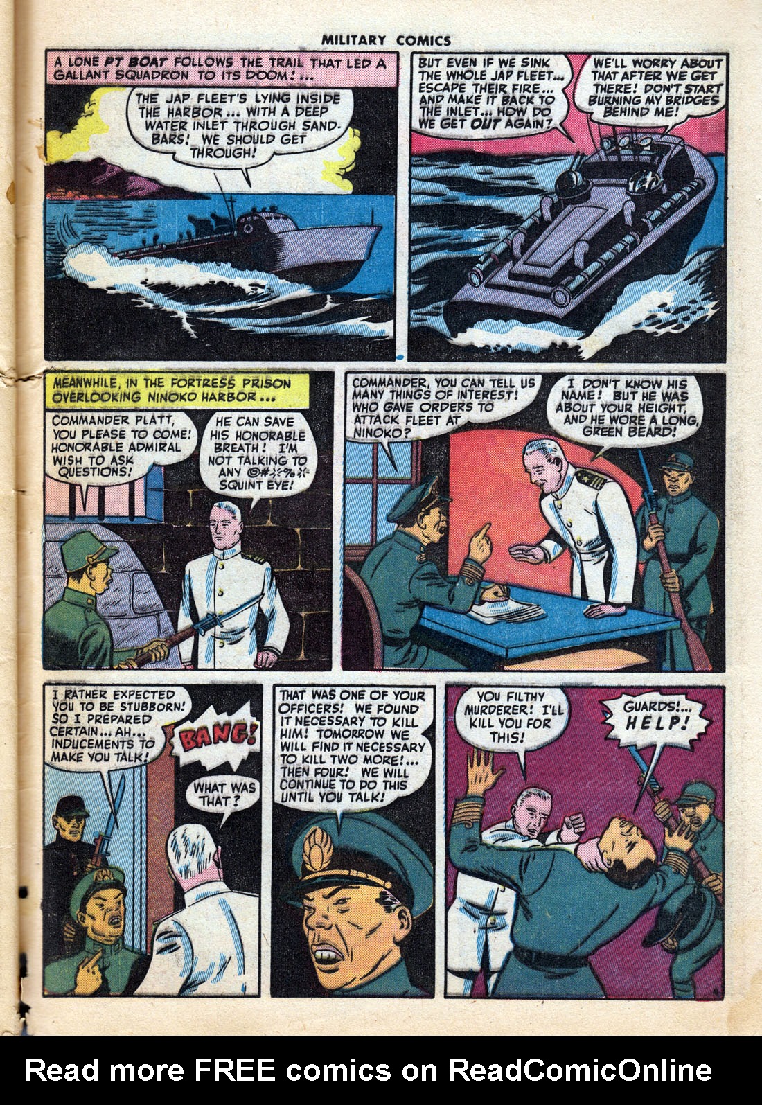 Read online Military Comics comic -  Issue #37 - 53