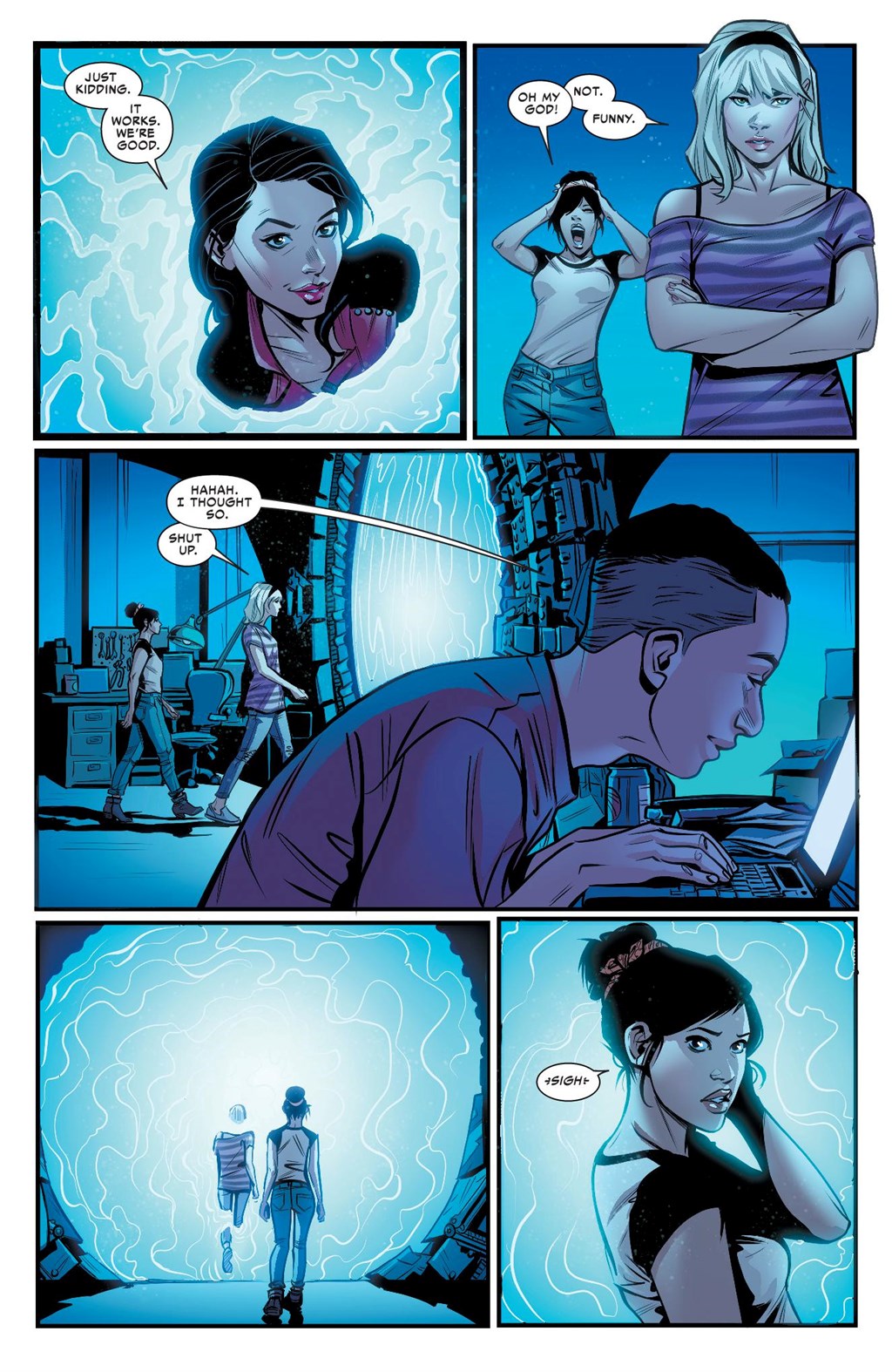 Spider-Gwen: Ghost-Spider - Edge of Spider-Verse (Modern Era Epic Collection) chapter 4 page 43