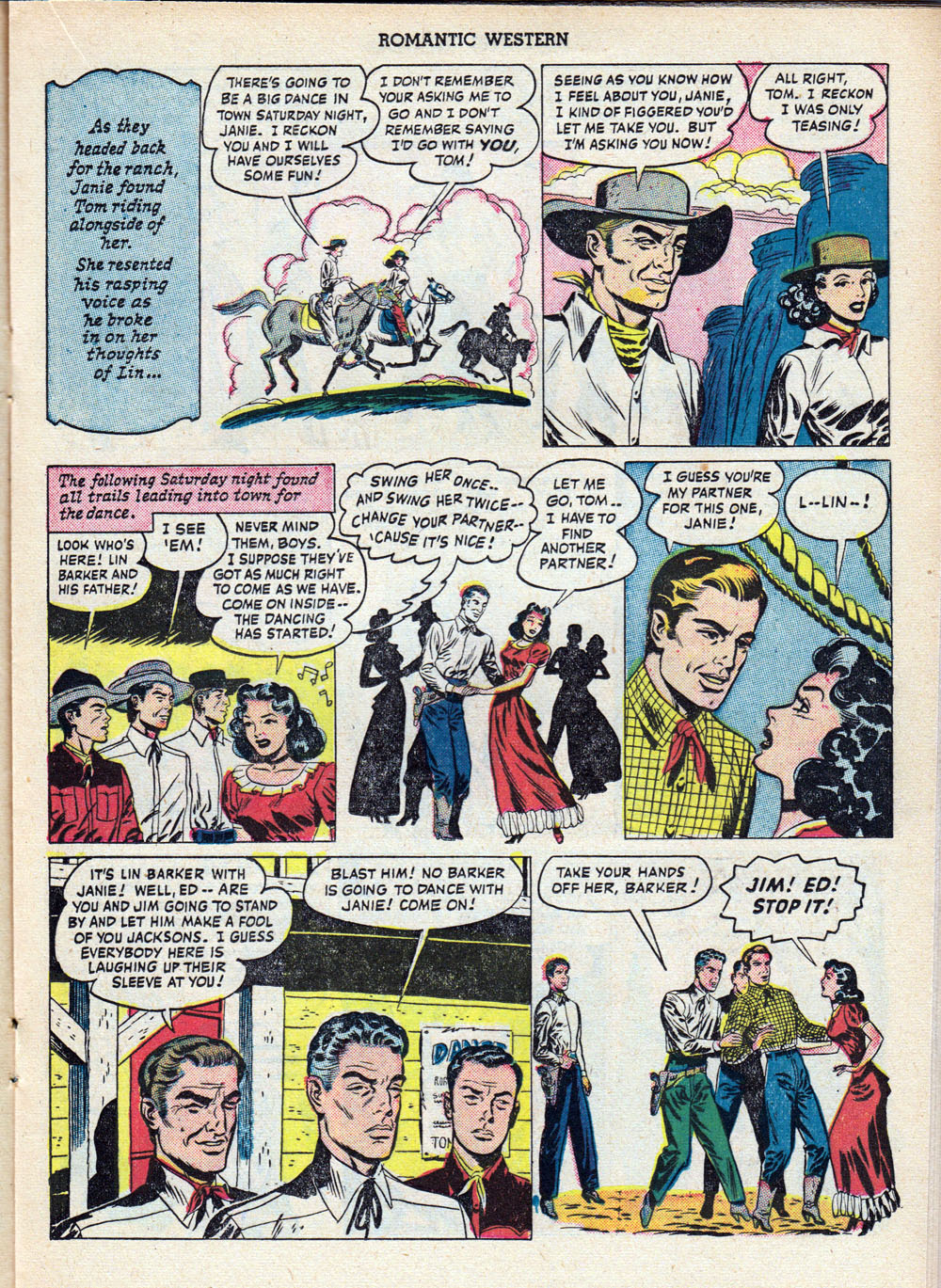 Read online Romantic Western comic -  Issue #1 - 17
