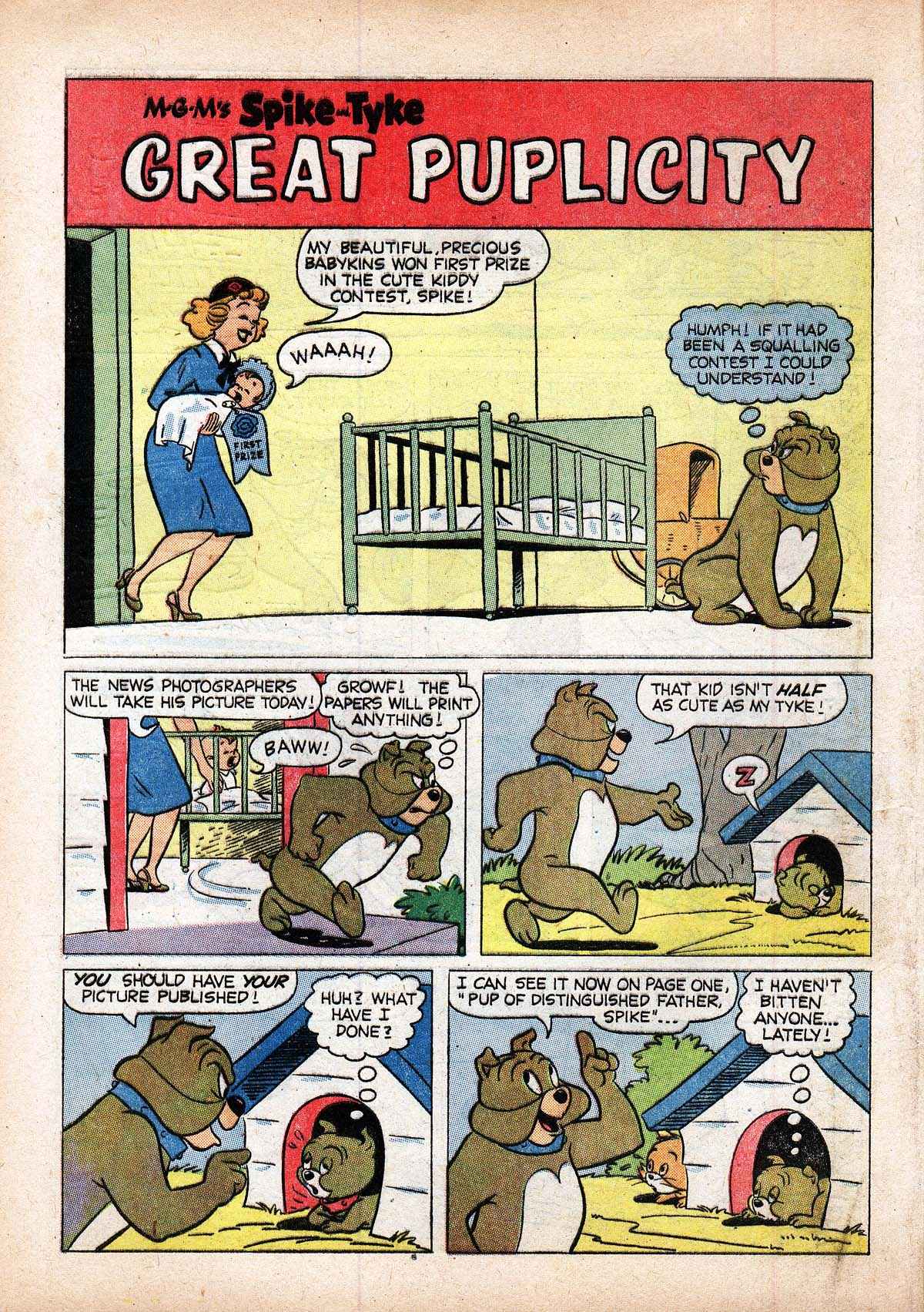 Read online M.G.M's Spike and Tyke comic -  Issue #22 - 8