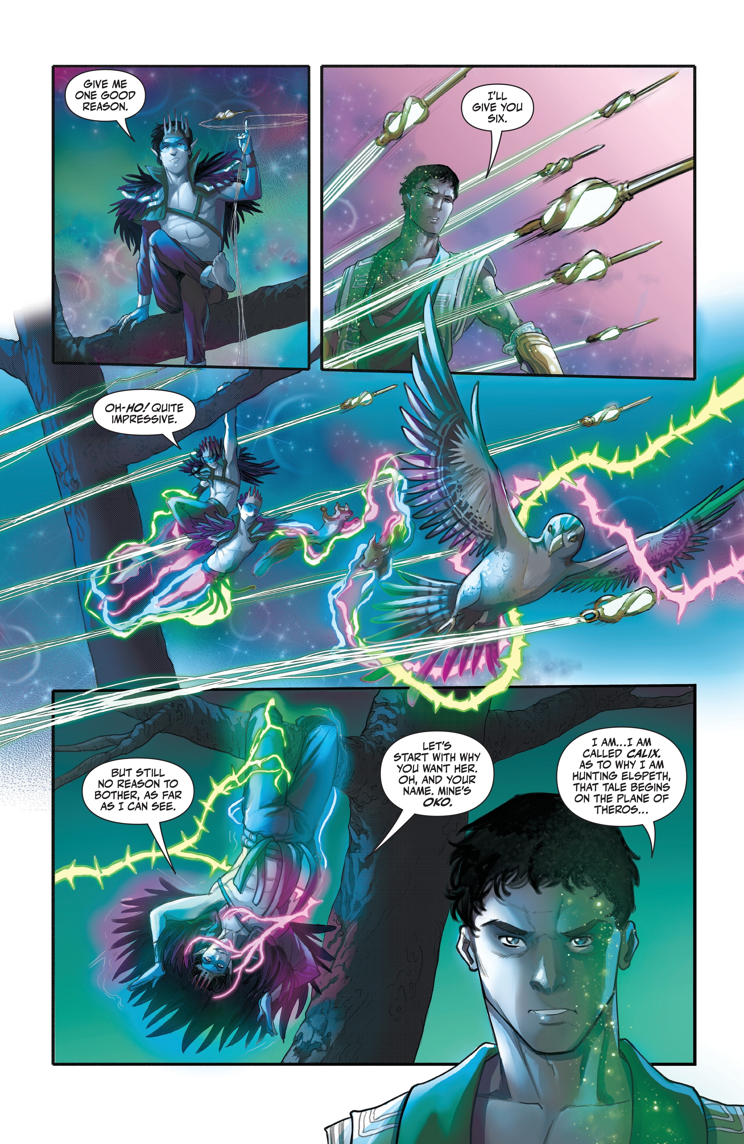 Read online Magic Planeswalkers: Notorious comic -  Issue # Full - 5