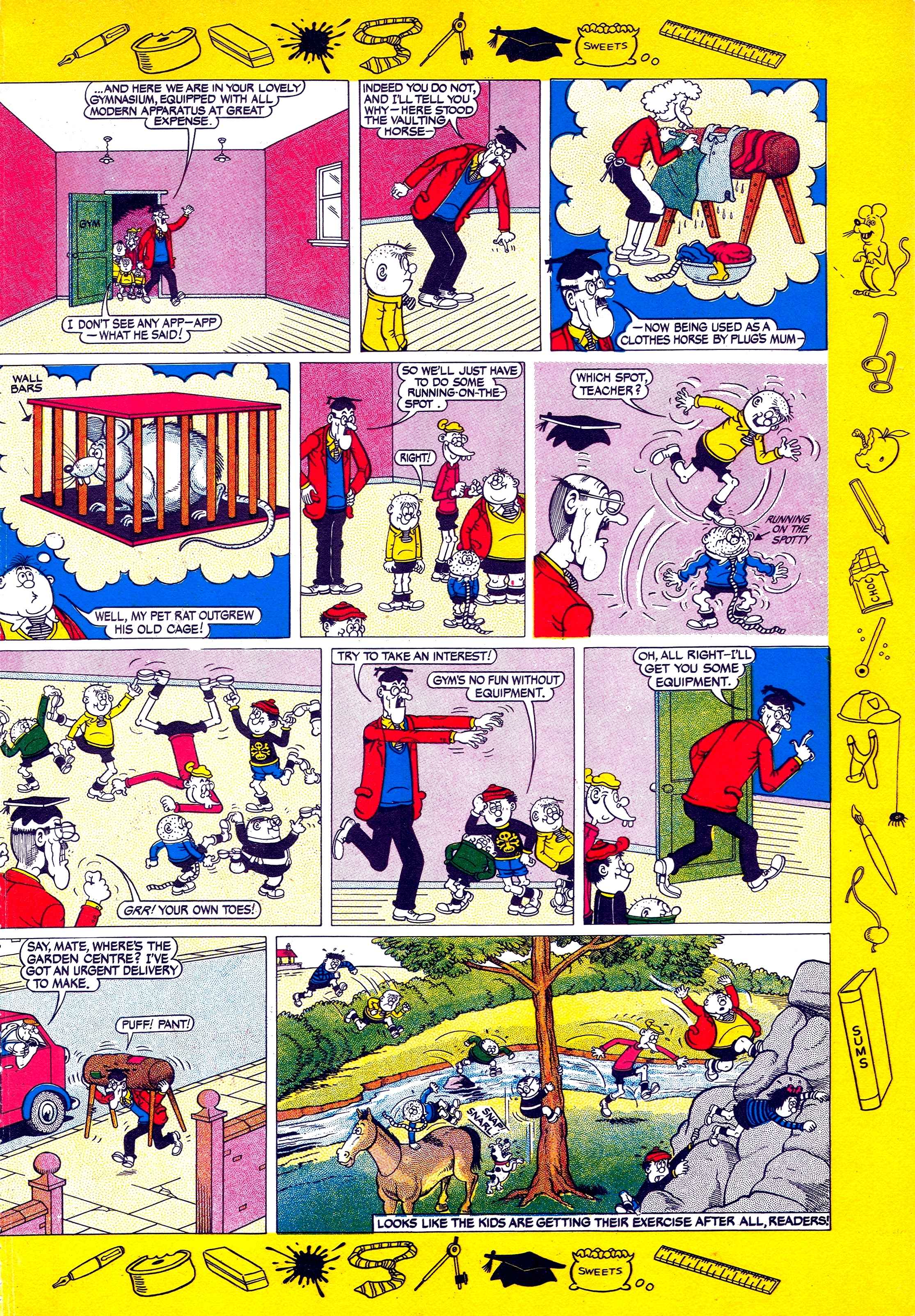 Read online Bash Street Kids comic -  Issue #1986 - 61