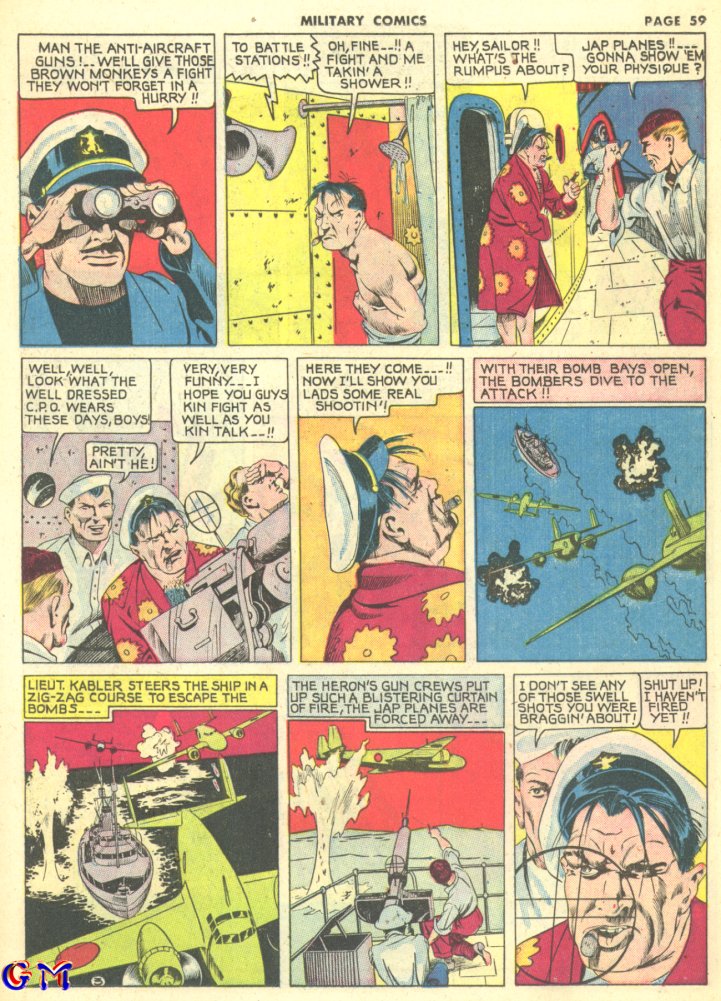 Read online Military Comics comic -  Issue #10 - 61