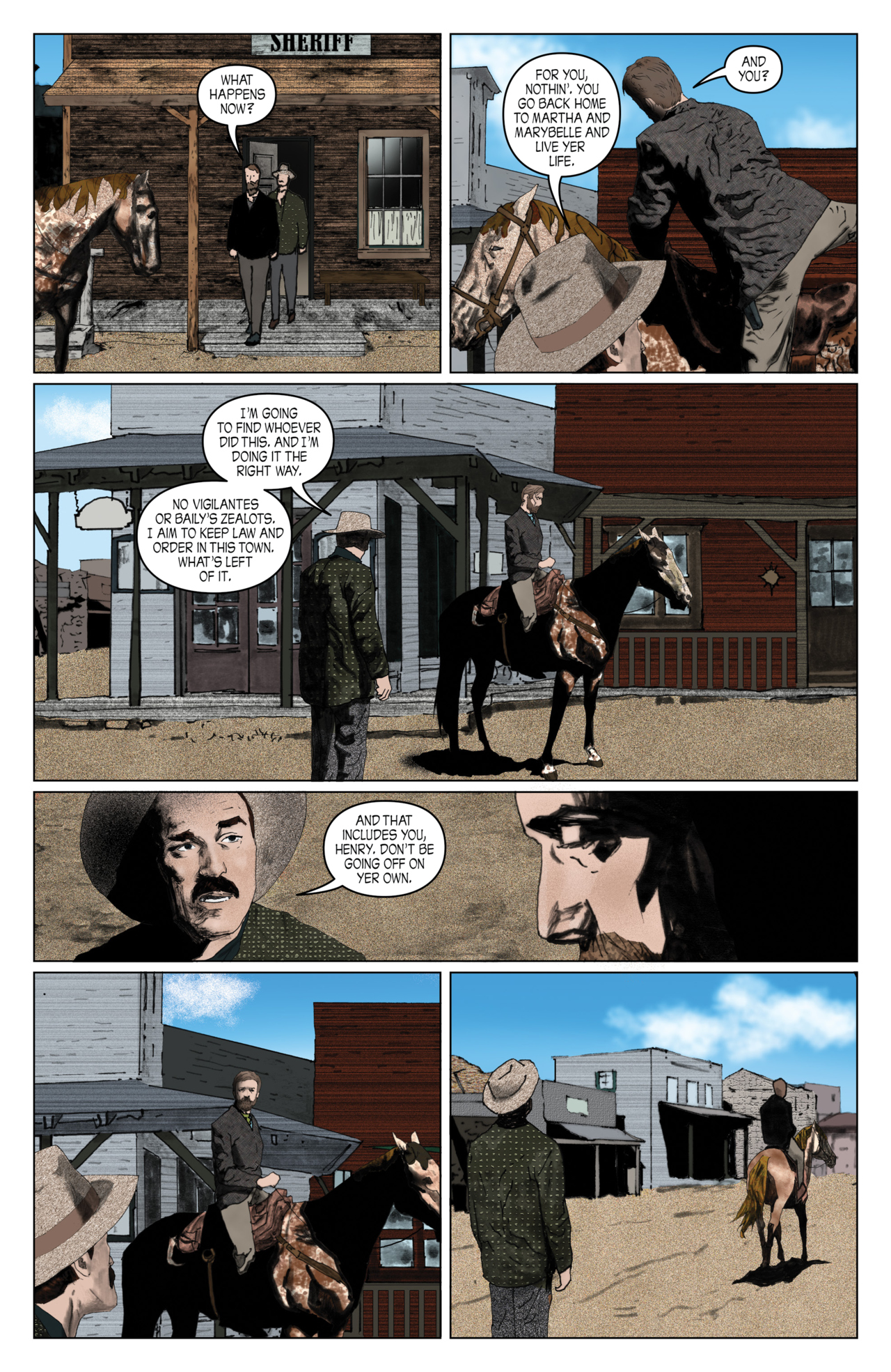 Read online John Carpenter's Night Terrors comic -  Issue # Black Sparrow - 31