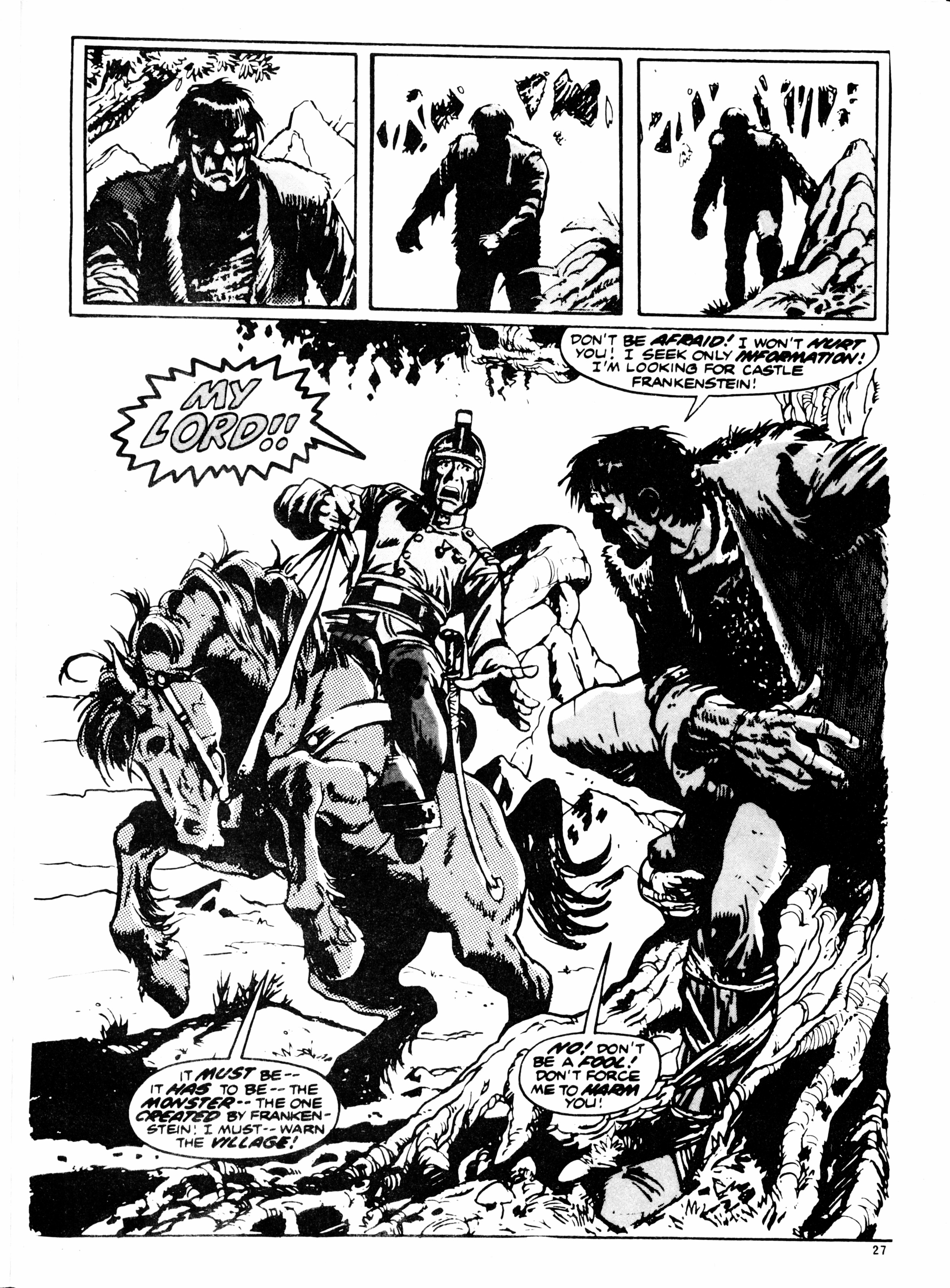 Read online Dracula Lives (1974) comic -  Issue #12 - 27