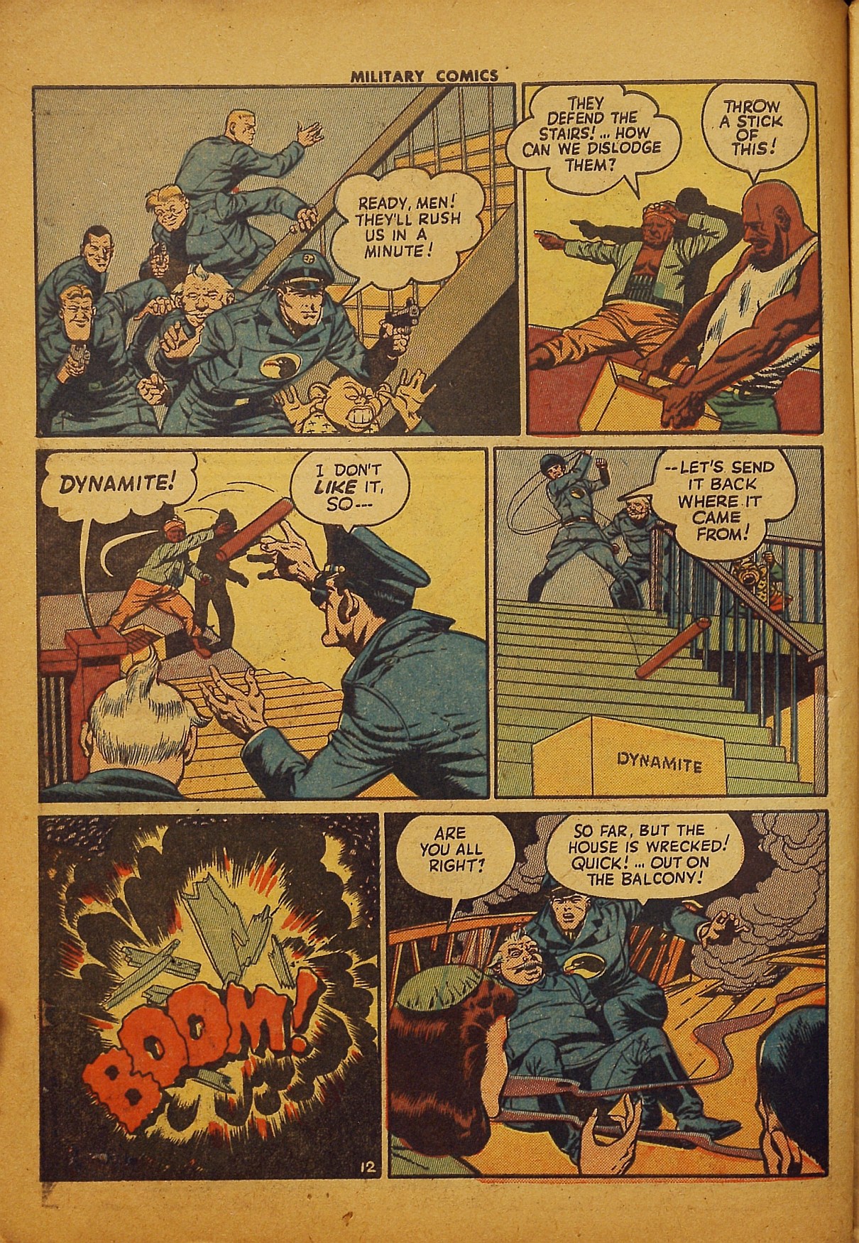 Read online Military Comics comic -  Issue #29 - 14