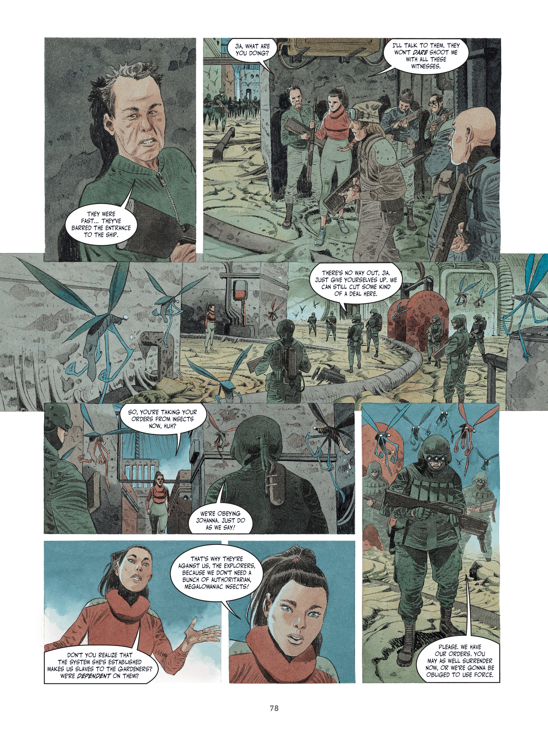 Read online Project ARKA: Into the Dark Unknown comic -  Issue # TPB - 79