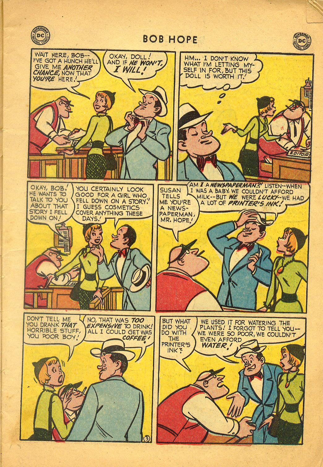 Read online The Adventures of Bob Hope comic -  Issue #28 - 5